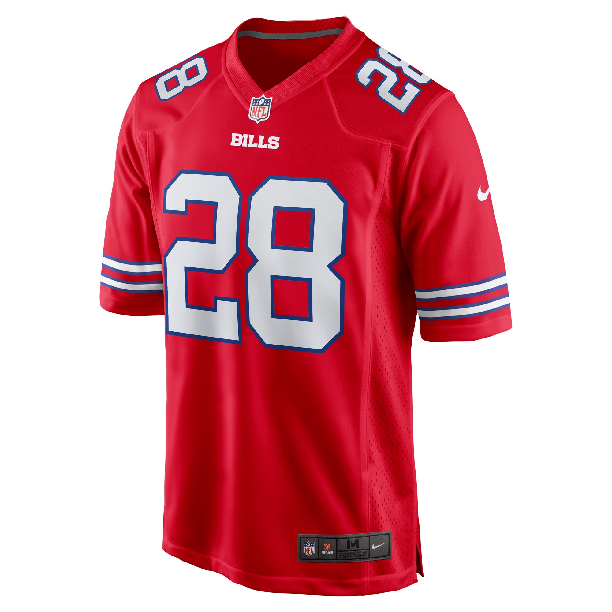 James Cook Buffalo Bills  Alternate Game Jersey - Red