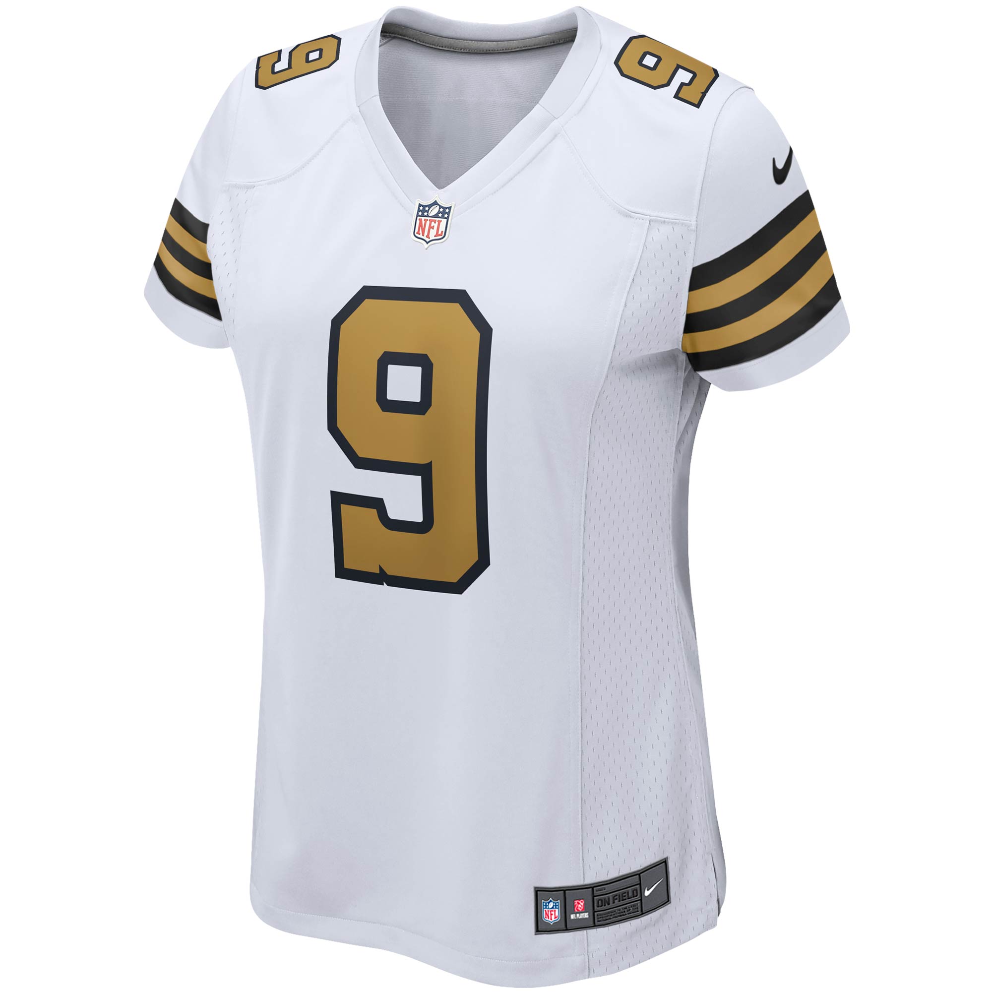 Drew Brees New Orleans Saints  Women's Alternate Game Jersey - White