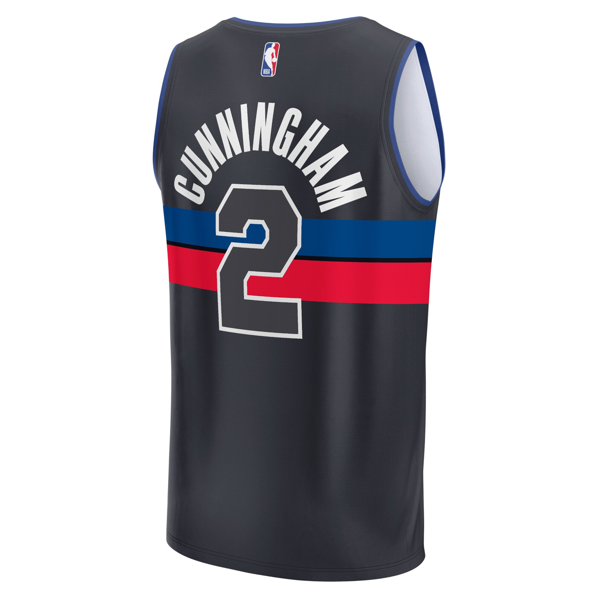 Cade Cunningham Detroit Pistons Fanatics Fast Break Replica Player Jersey - Statement Edition - Black
