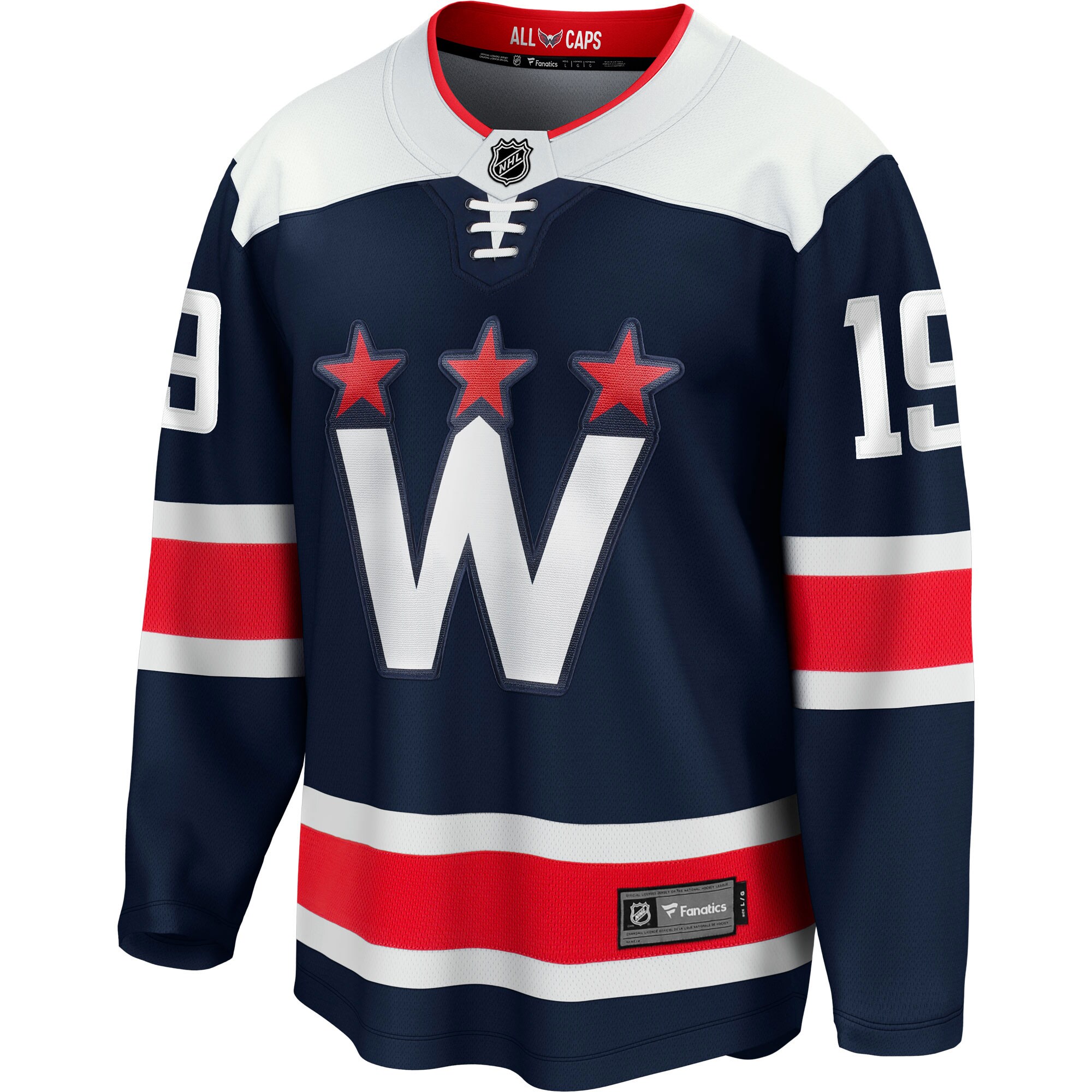 Nicklas Backstrom Washington Capitals Fanatics Alternate Premier Breakaway Player Jersey - Navy
