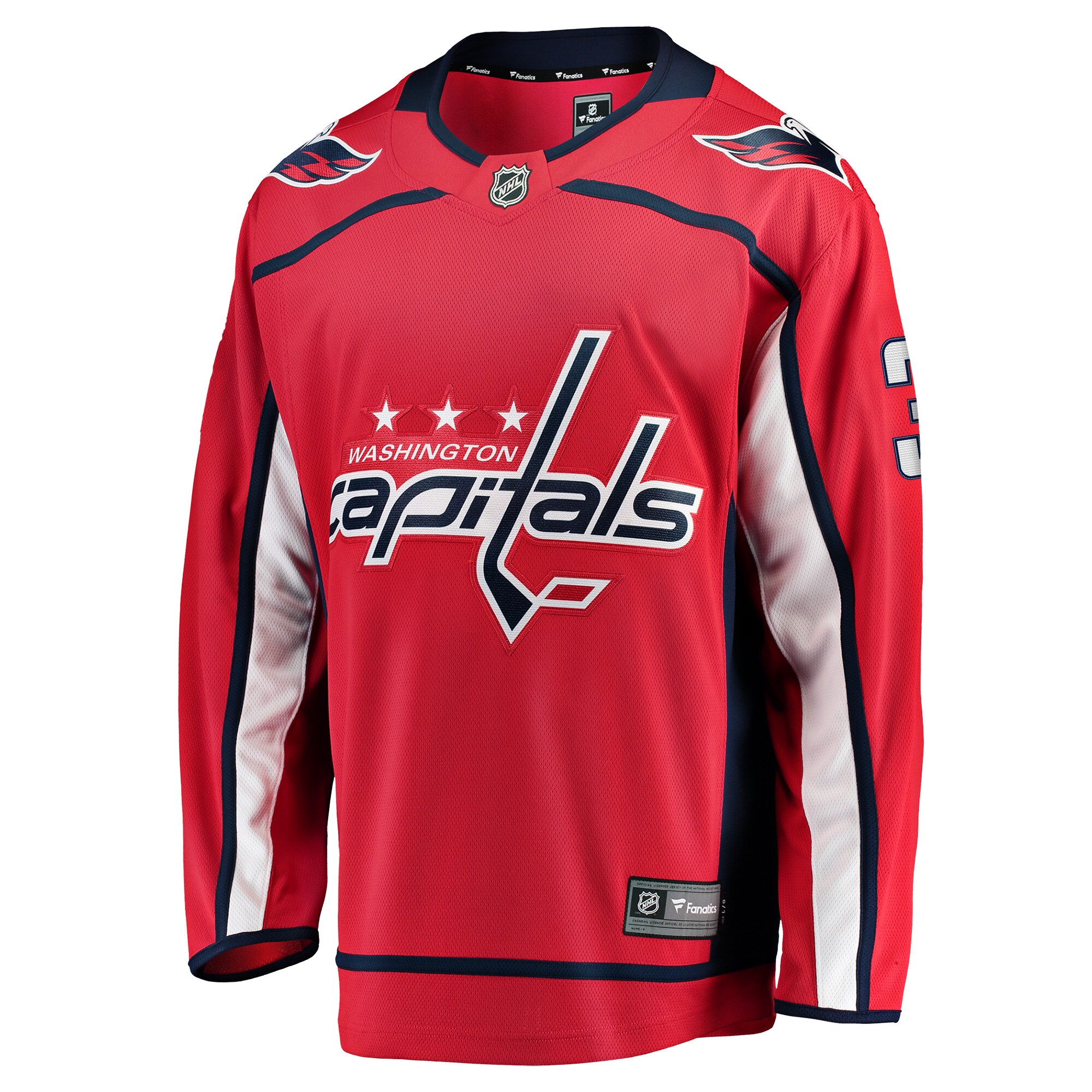 Nick Jensen Washington Capitals Fanatics Replica Player Jersey - Red