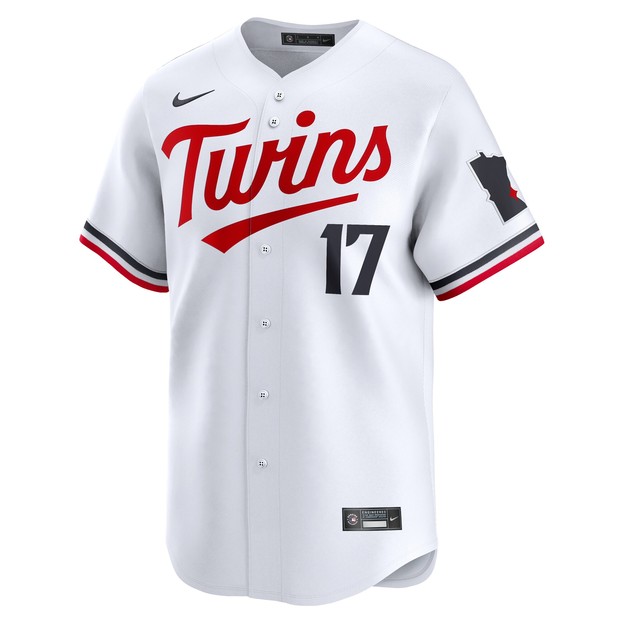 Bailey Ober Minnesota Twins  Home Limited Player Jersey - White