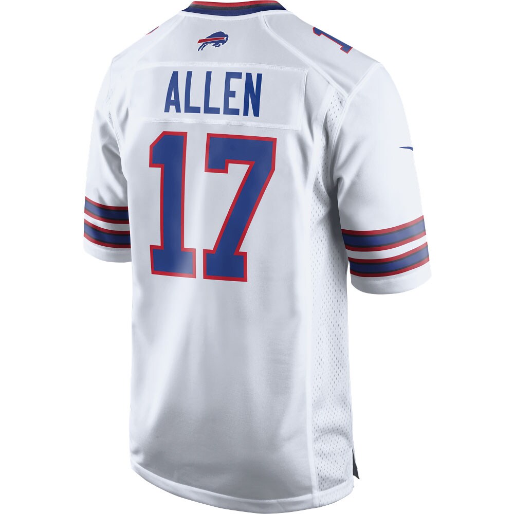Josh Allen Buffalo Bills  Game Player Jersey - White