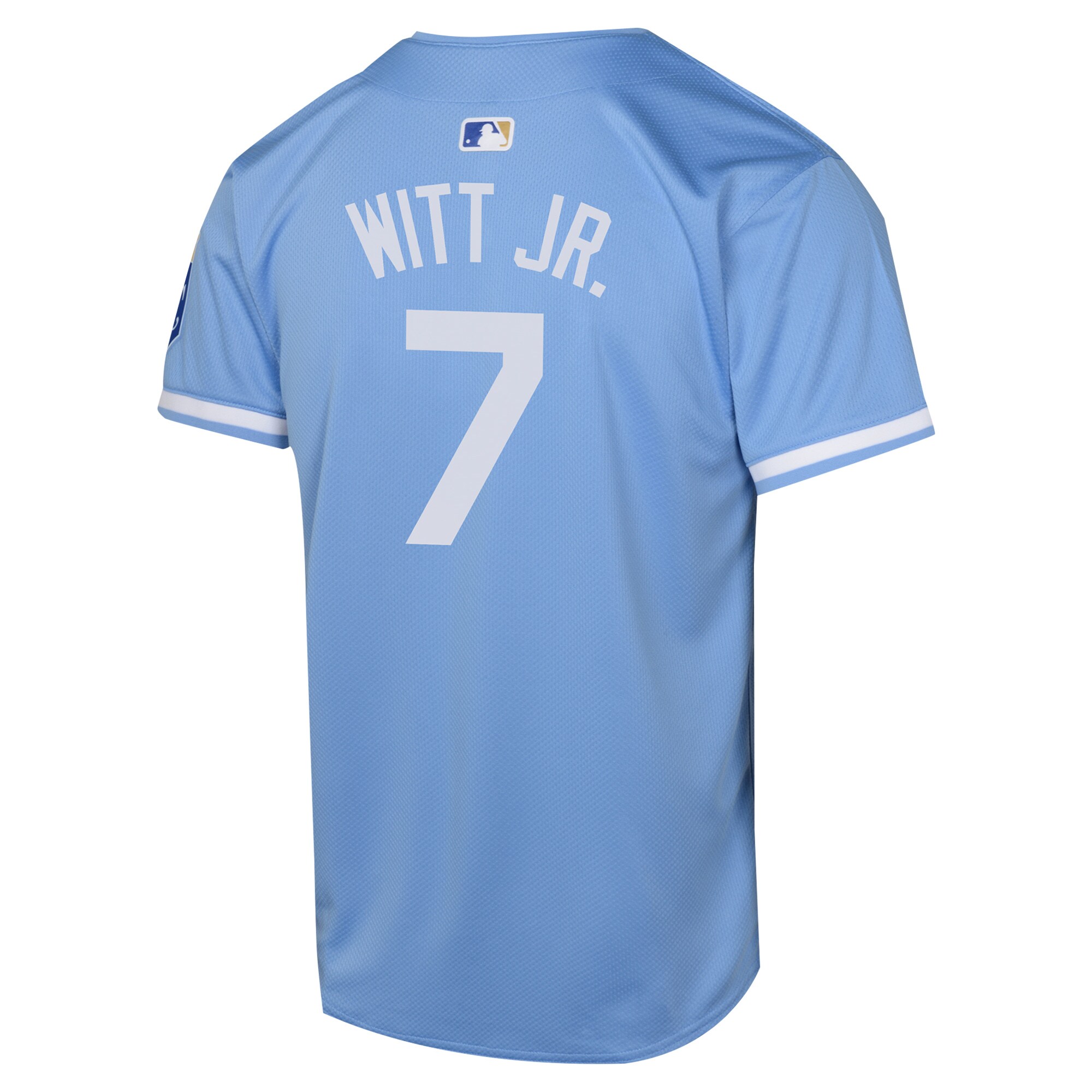 Bobby Witt Kansas City Royals  Youth Alternate Limited Player Jersey\u00c2\u00a0\u00e2\u20ac\u201c Light Blue