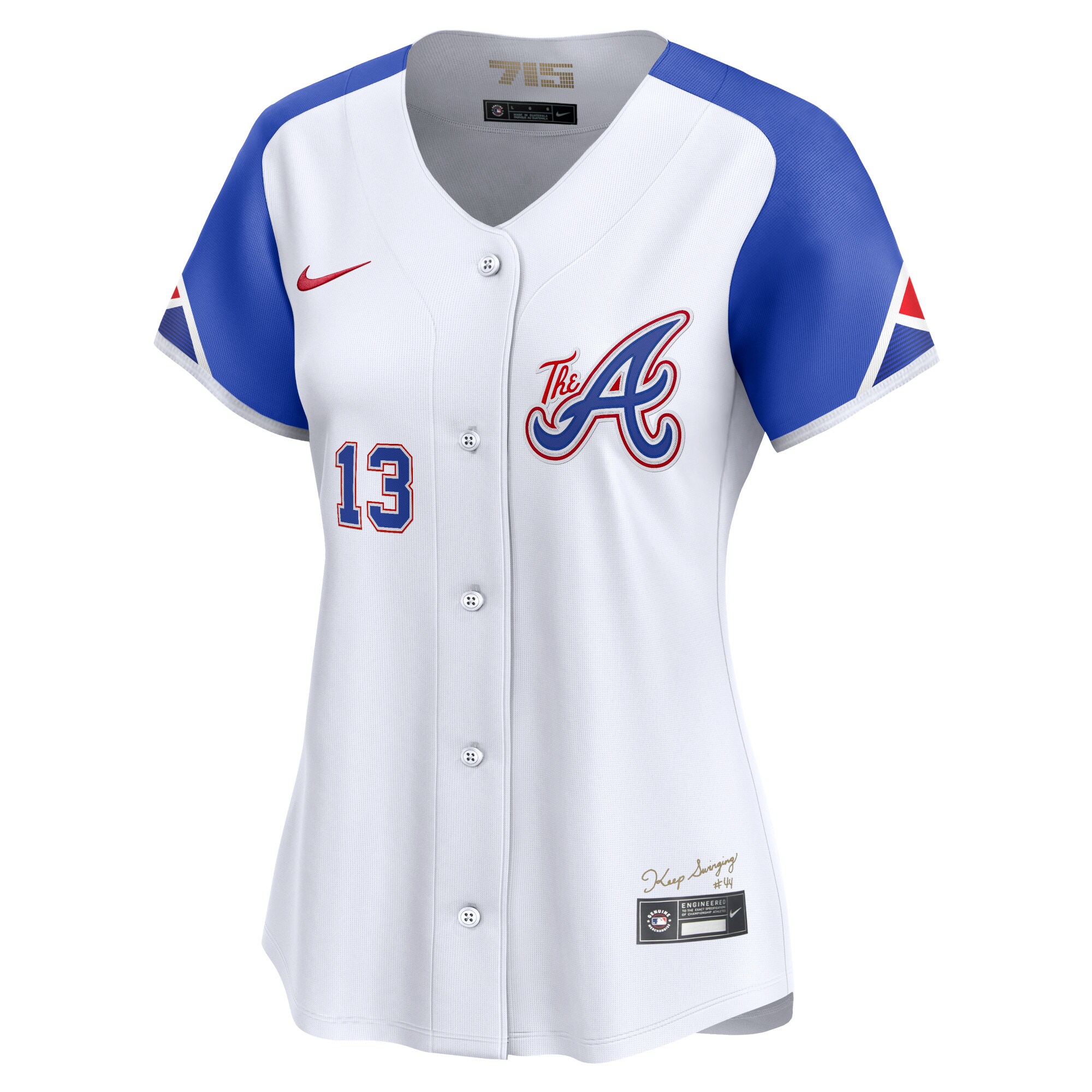 Ronald Acu\u00c3\u00b1a Jr. Atlanta Braves  Women's City Connect Limited Player Jersey - White