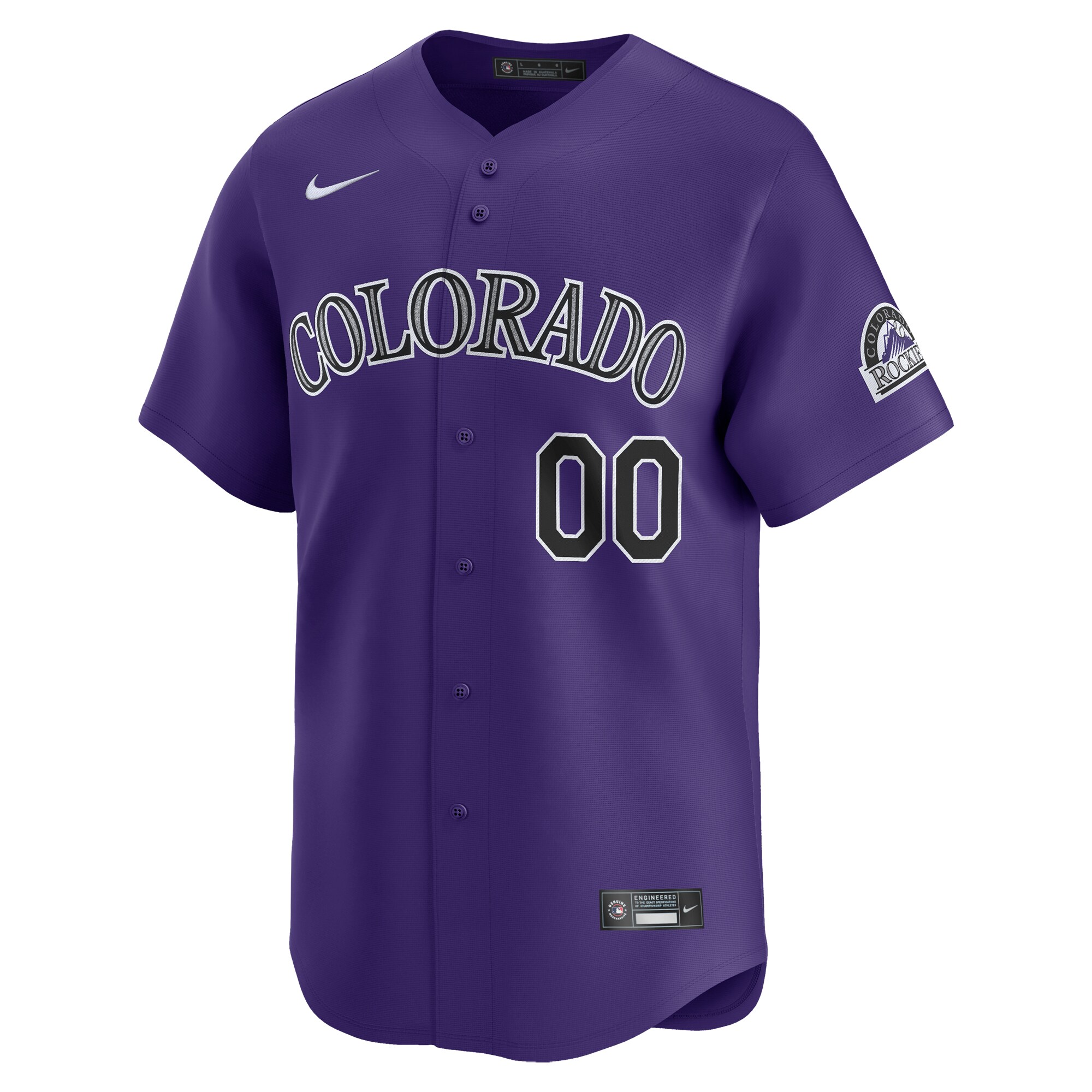 Colorado Rockies   Alternate Limited Custom Jersey\u00c2\u00a0\u00e2\u20ac\u201c Purple