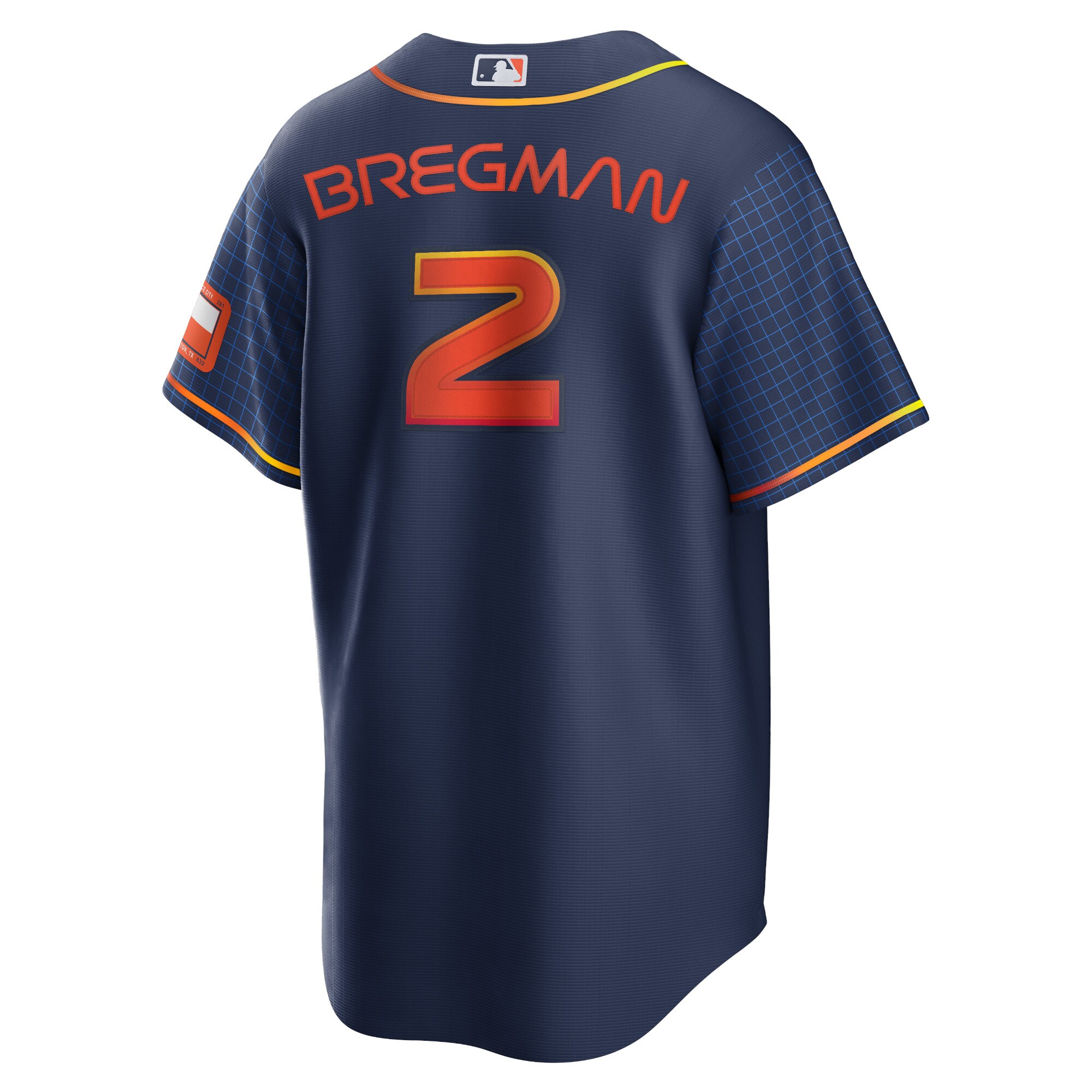 Alex Bregman Houston Astros  City Connect Replica Player Jersey - Navy