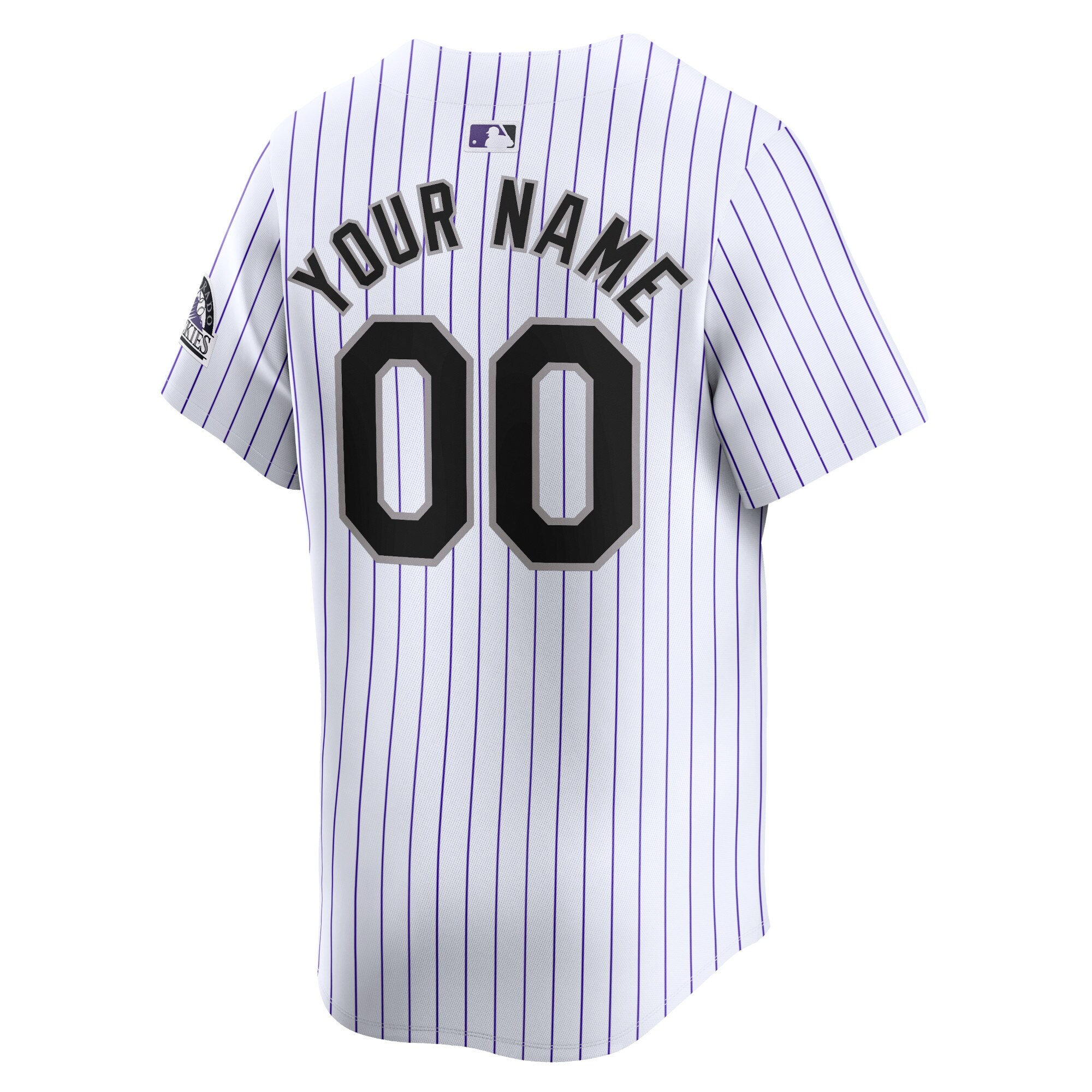 Colorado Rockies  Youth Home Limited Custom Jersey - White