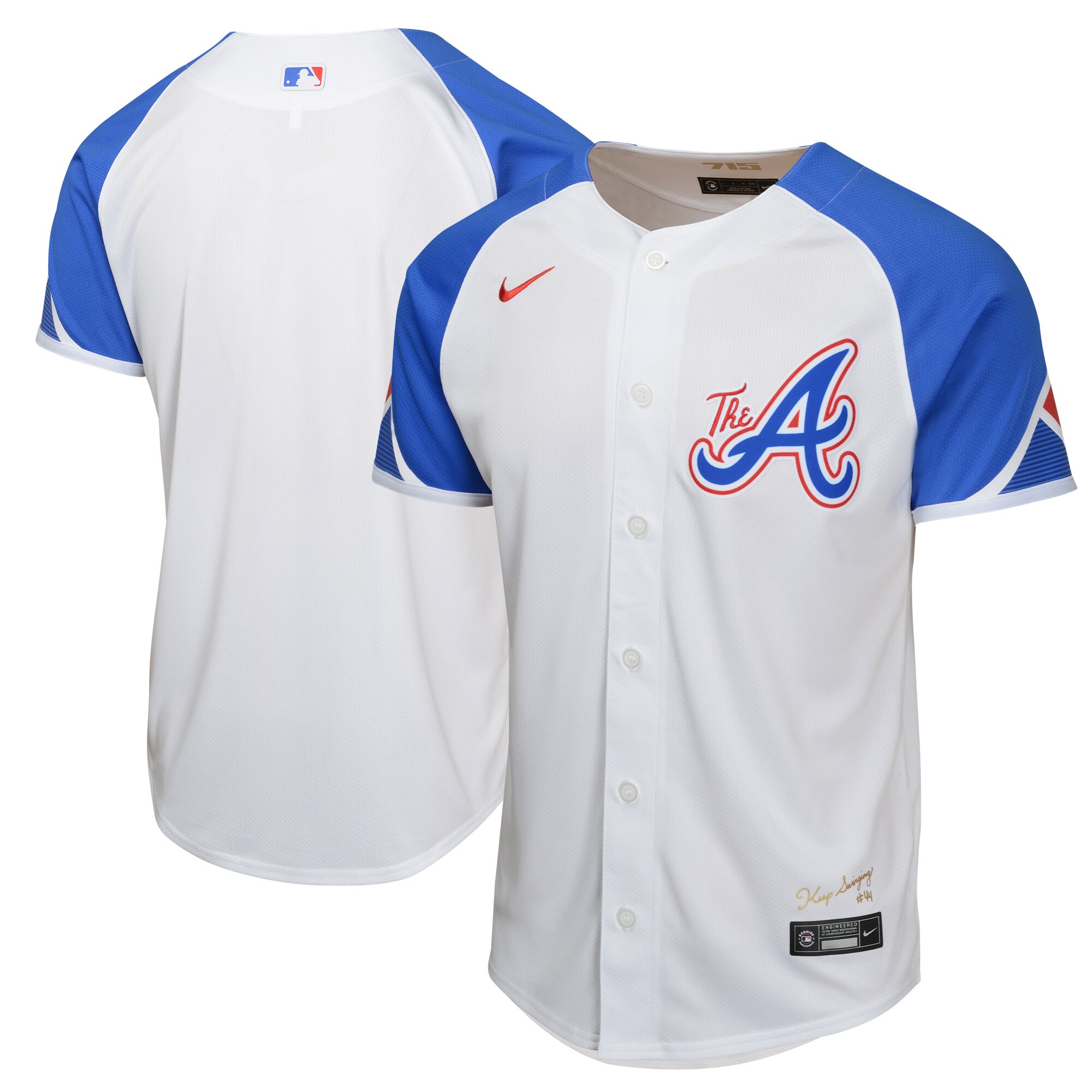 Atlanta Braves  Youth City Connect Limited Jersey - White