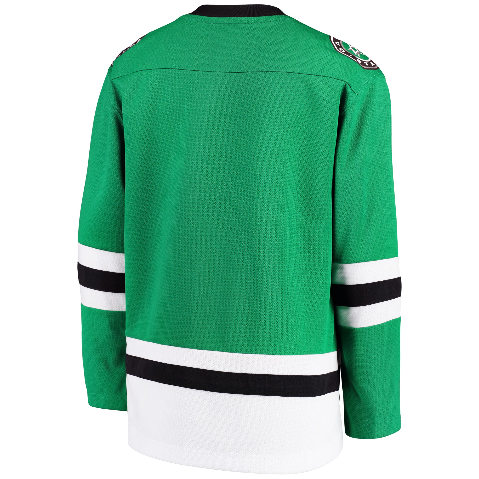 Dallas Stars Fanatics Youth Home Replica Blank Jersey - Green