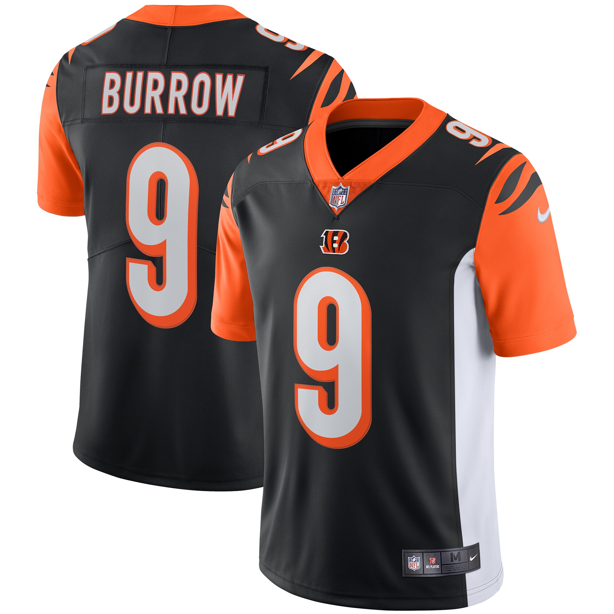 Joe Burrow Cincinnati Bengals  Vapor Limited Player Jersey - Black