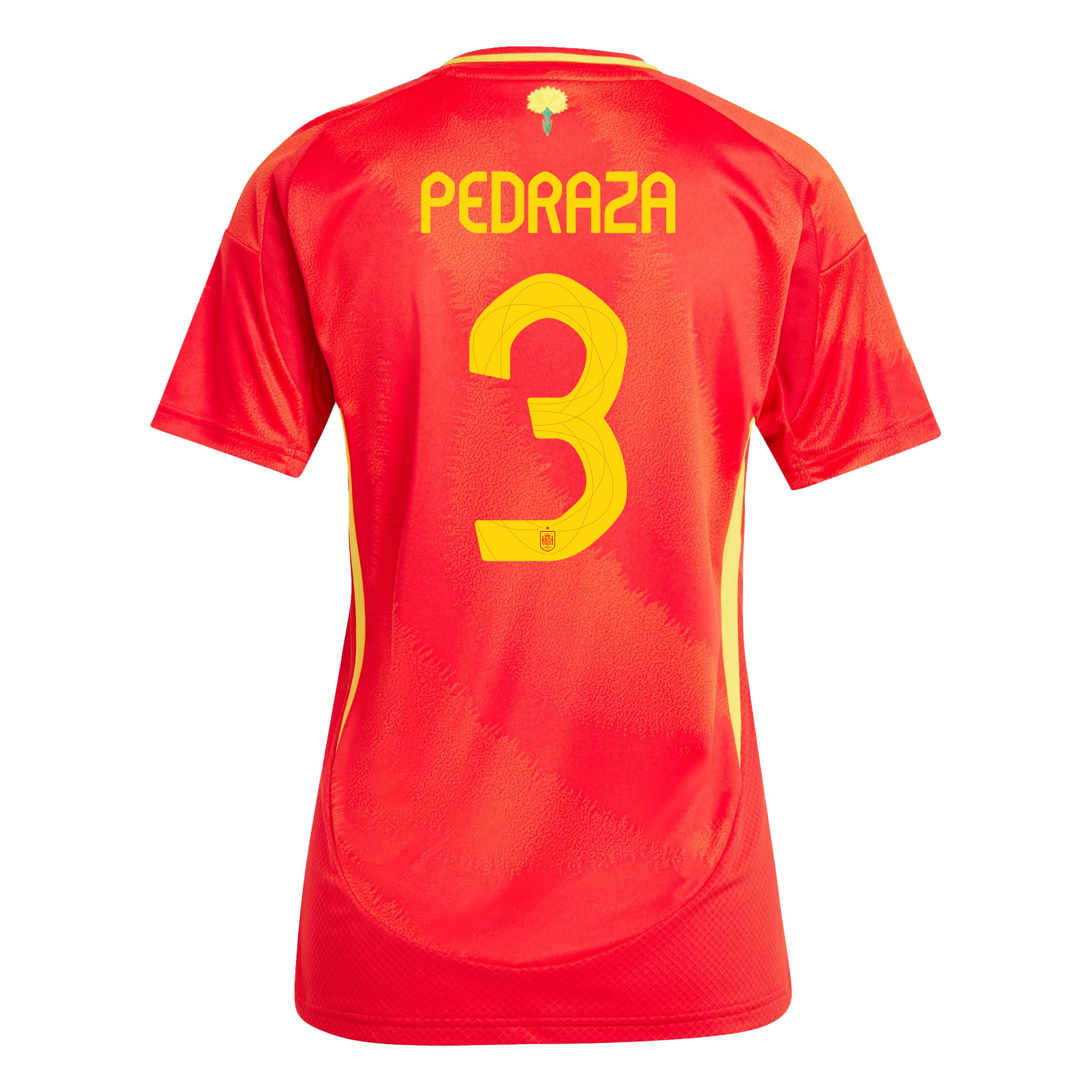 Alfonso Pedraza 3 Spain National Team 2024 Home WOMEN Jersey - Red