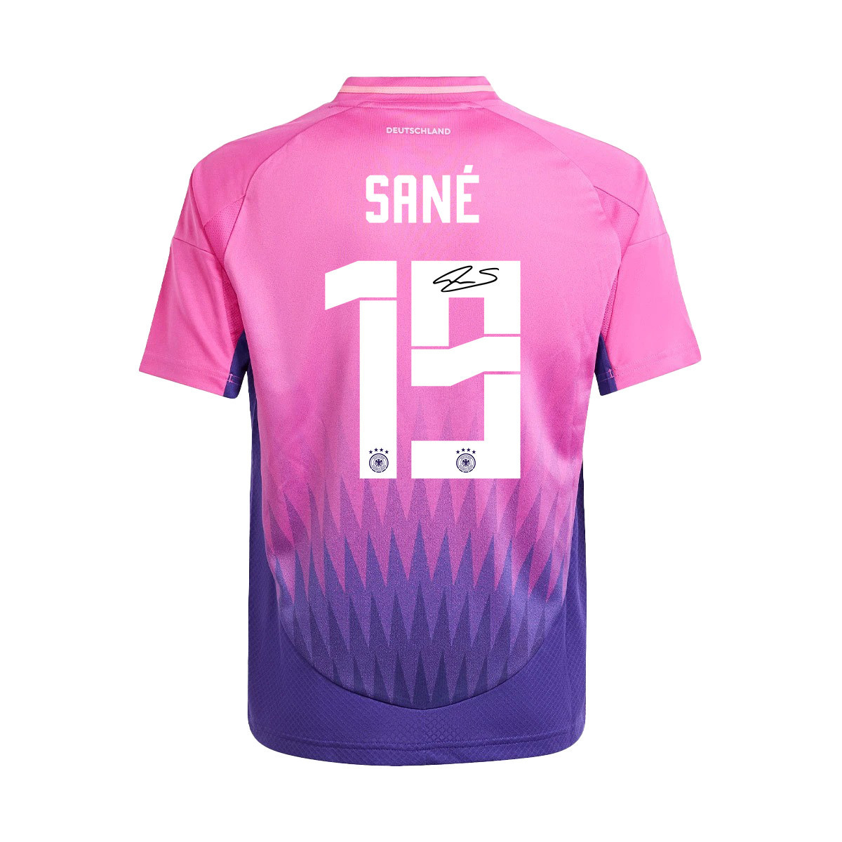 Leroy Sané 19 Signed Germany National Team 2024/25 YOUTH Jersey Autographed - Away