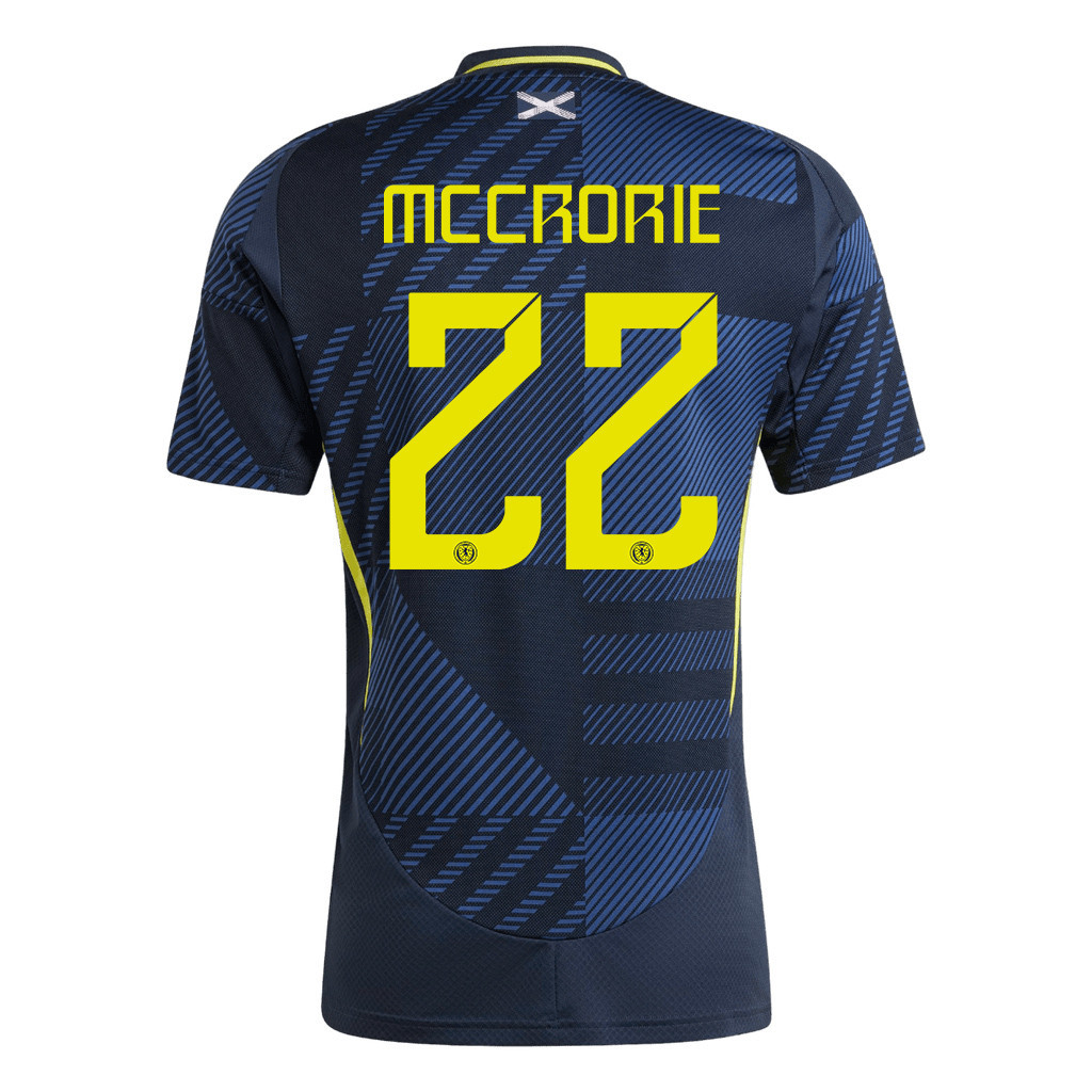 Ross McCrorie 22 Scotland National Team 2024 Home Men Jersey - Navy