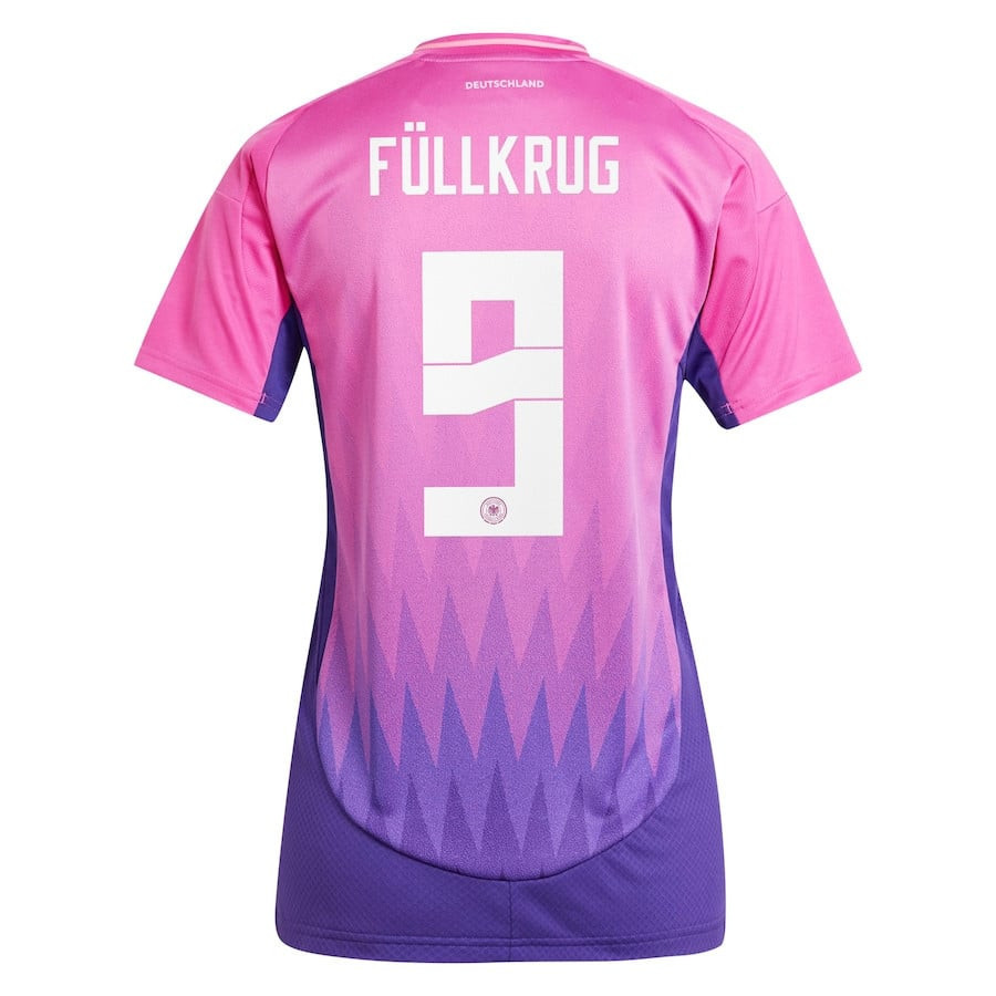 Niclas Füllkrug 9 Germany National Team 2024 Away Women Jersey - Pink