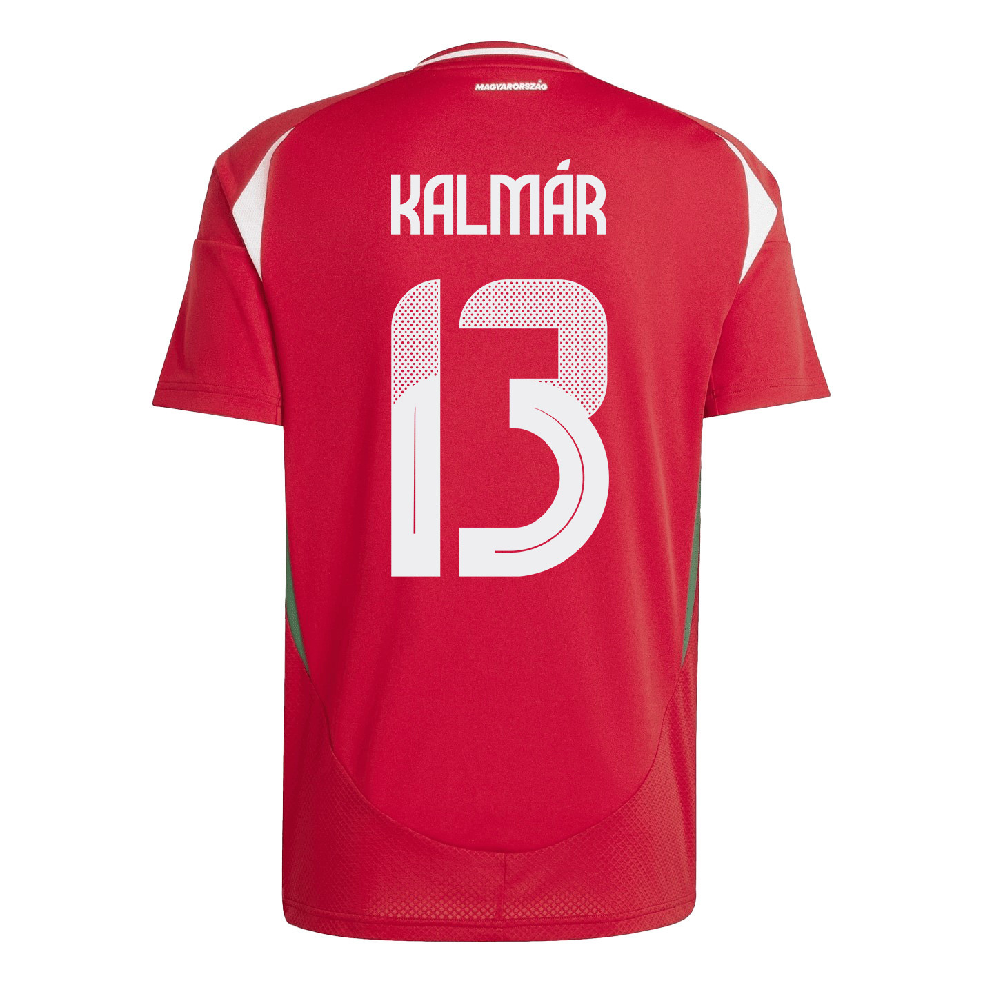 Zsolt Kalmár 13 Hungary National Team 2024/25 Home Men Jersey - Red