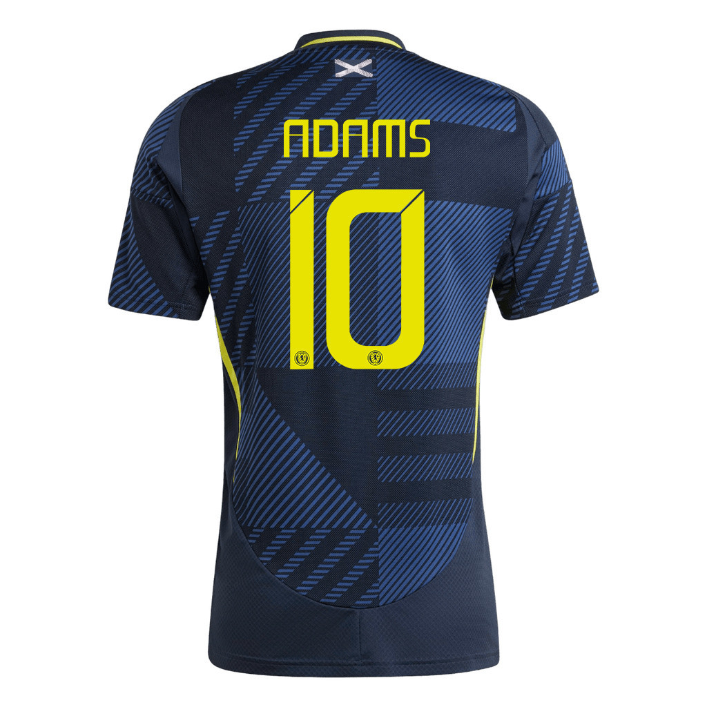 Che Adams 10 Scotland National Team 2024 Home Men Jersey - Navy