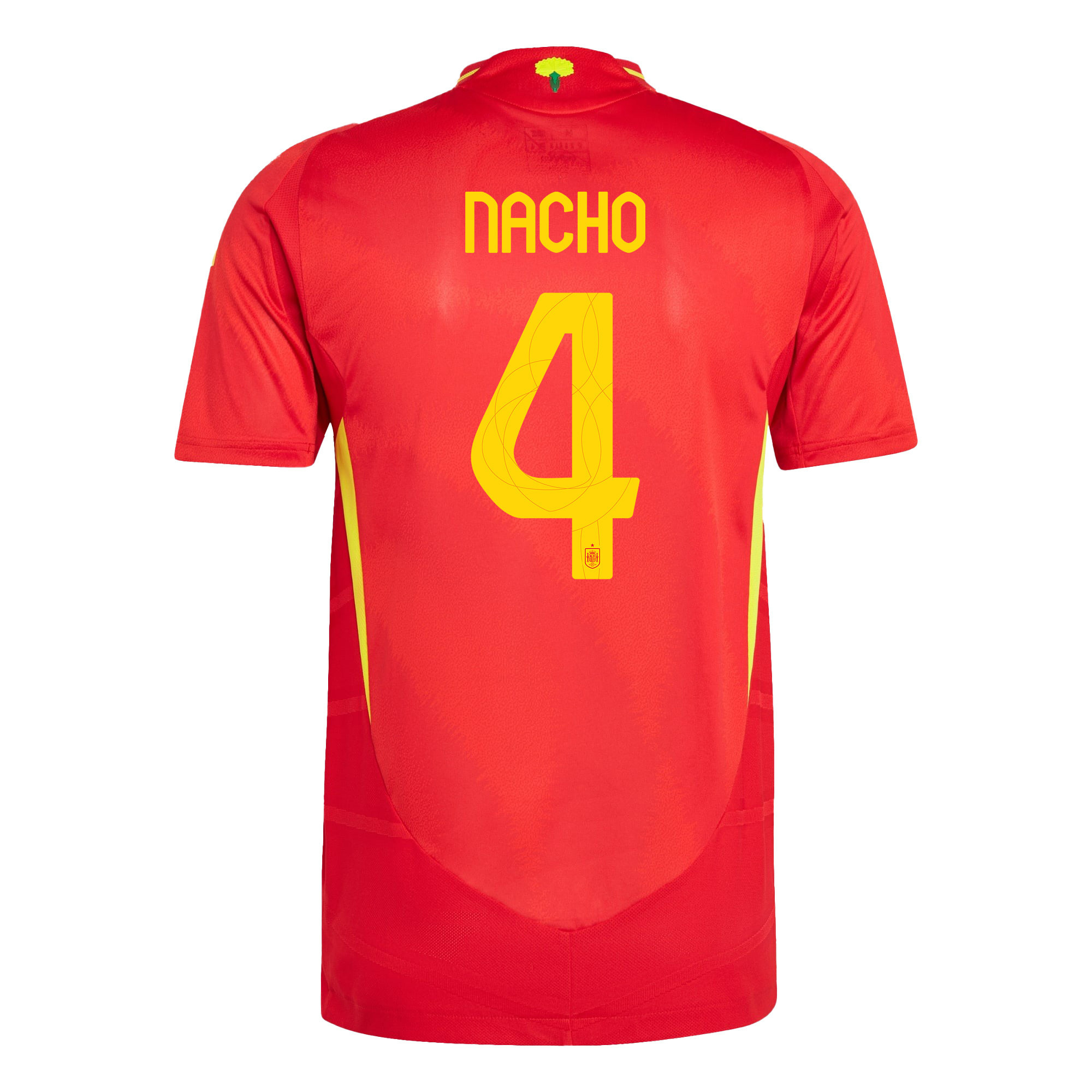 Nacho 4 Spain National Team 2024 Home Men Jersey - Red