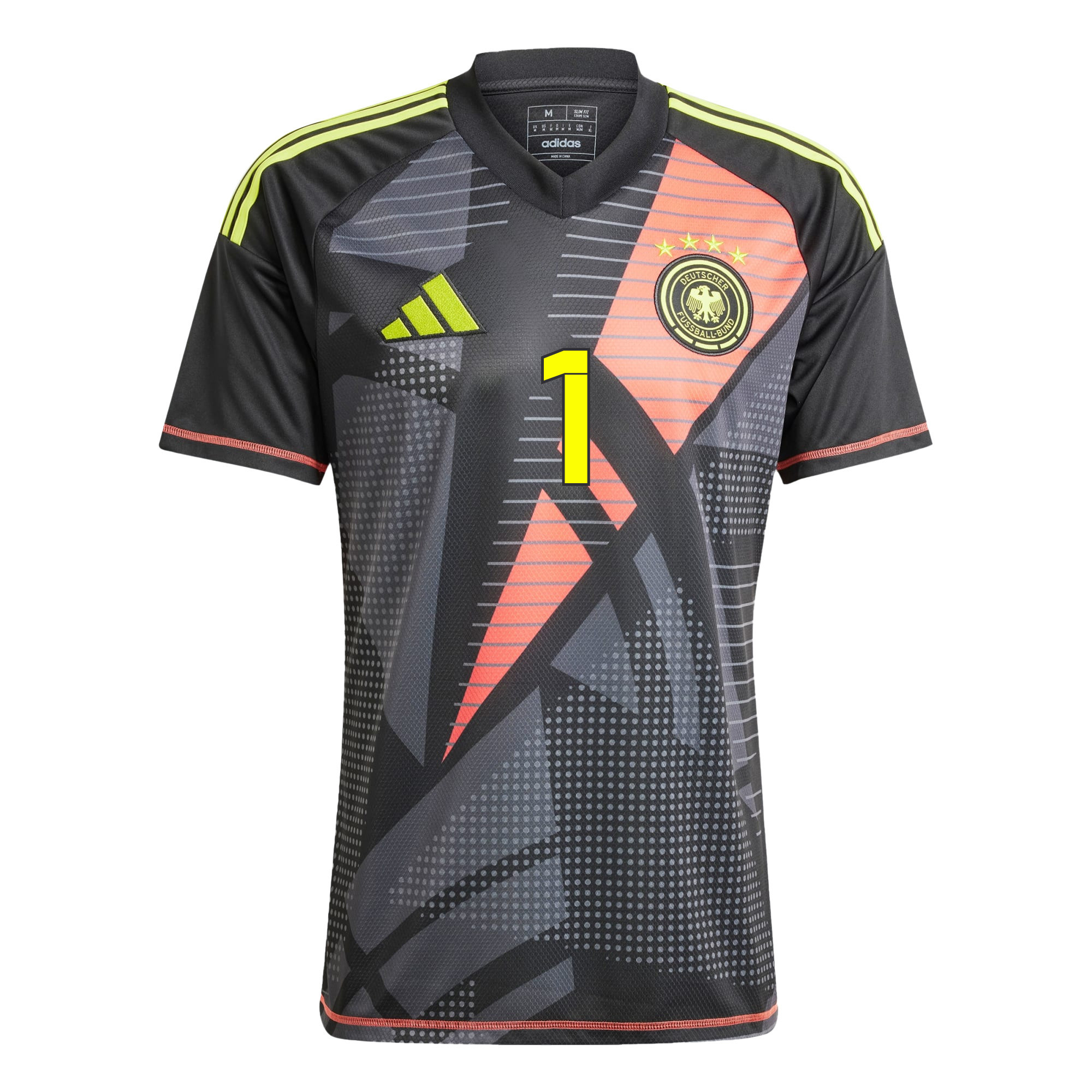Manuel Neuer Signed Best Goalkeeper Germany National Team 2024 Men Jersey - Black