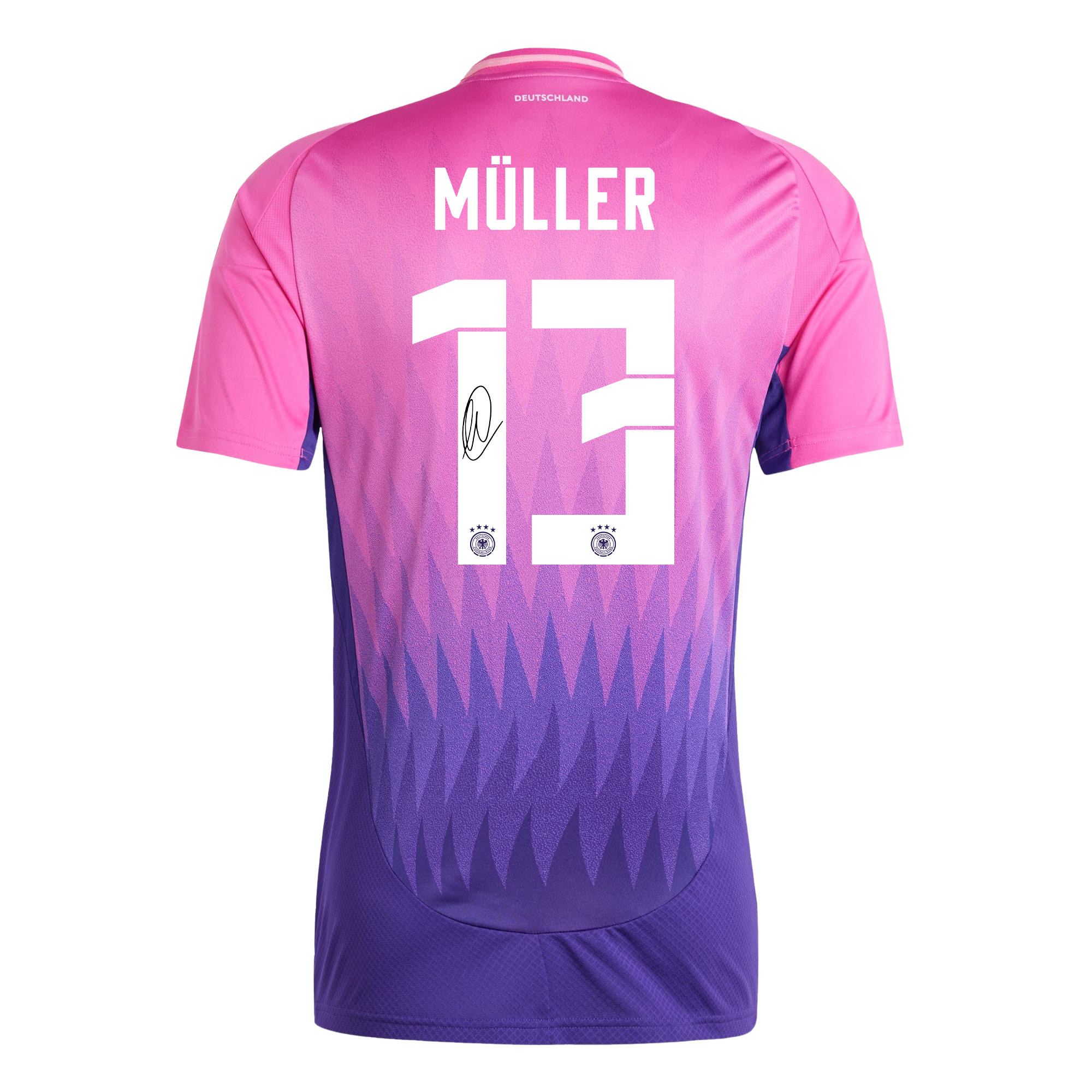 Thomas Müller 13 Signed Germany National Team 2024/25 Away Jersey Autographed - Men