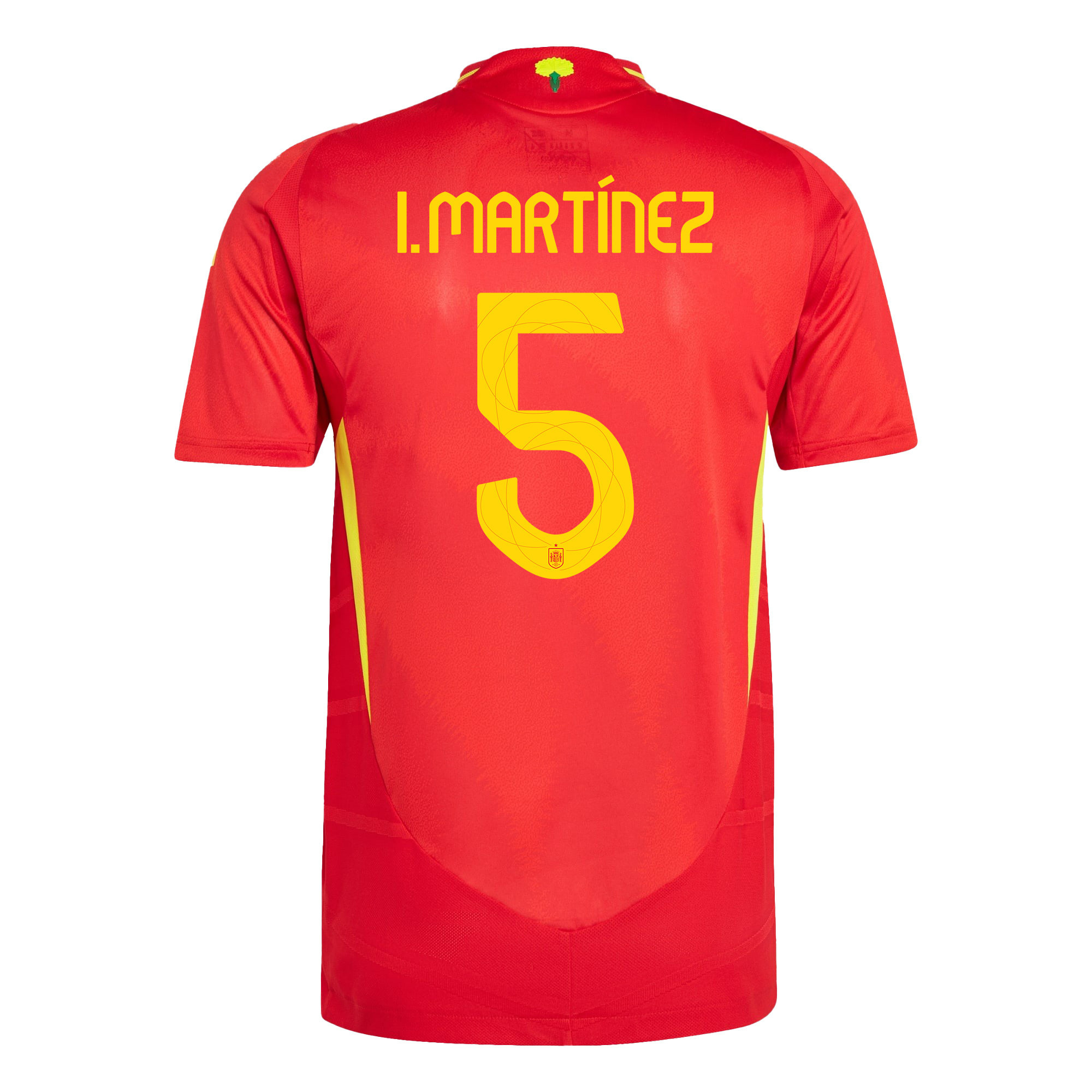 Iñigo Martínez 5 Spain National Team 2024 Home Men Jersey - Red