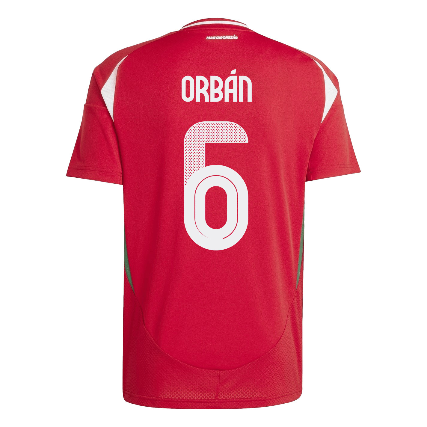 Willi Orbán 6 Hungary National Team 2024/25 Home Men Jersey - Red