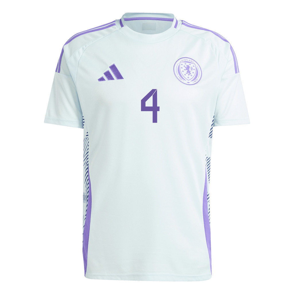 Scott McTominay 4 Scotland National Team 2024 Away Men Jersey - White