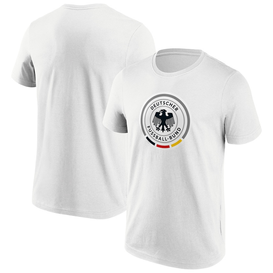 Germany National Team Primary Logo Graphic T-Shirt - White