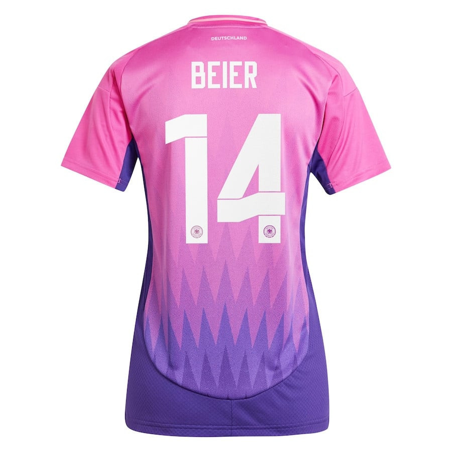 Maximilian Beier 14 Germany National Team 2024 Away Women Jersey - Pink