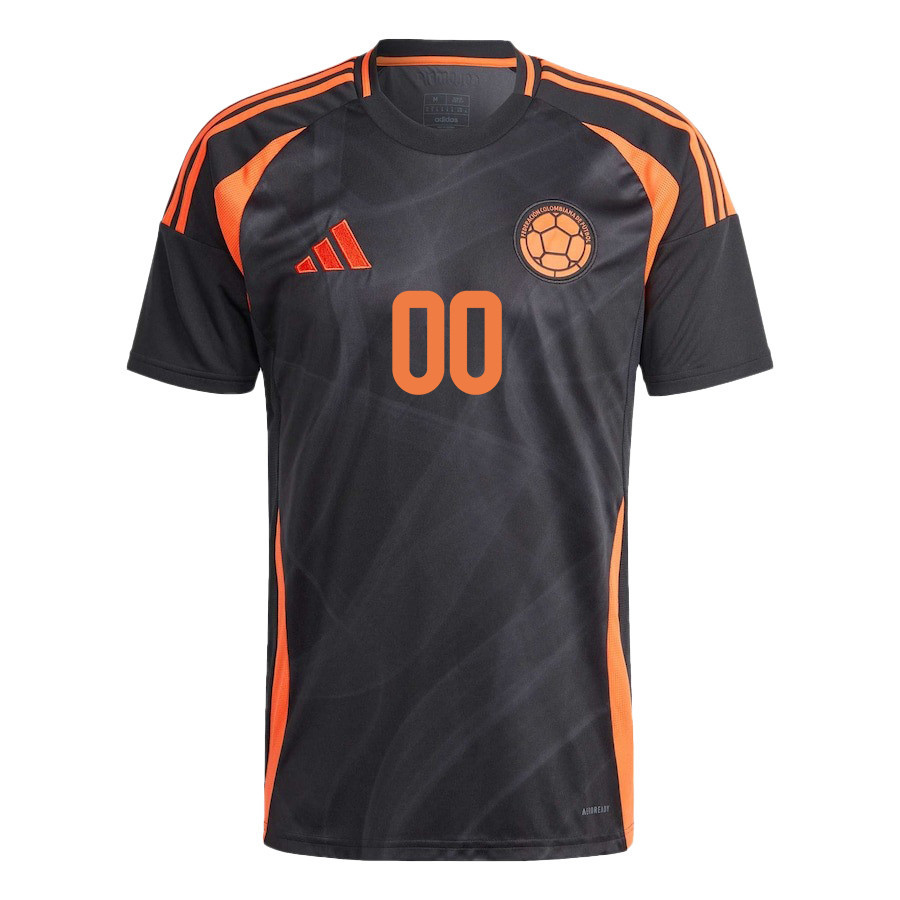 Colombia National Team 2024/25 Away Custom Men Jersey - Black