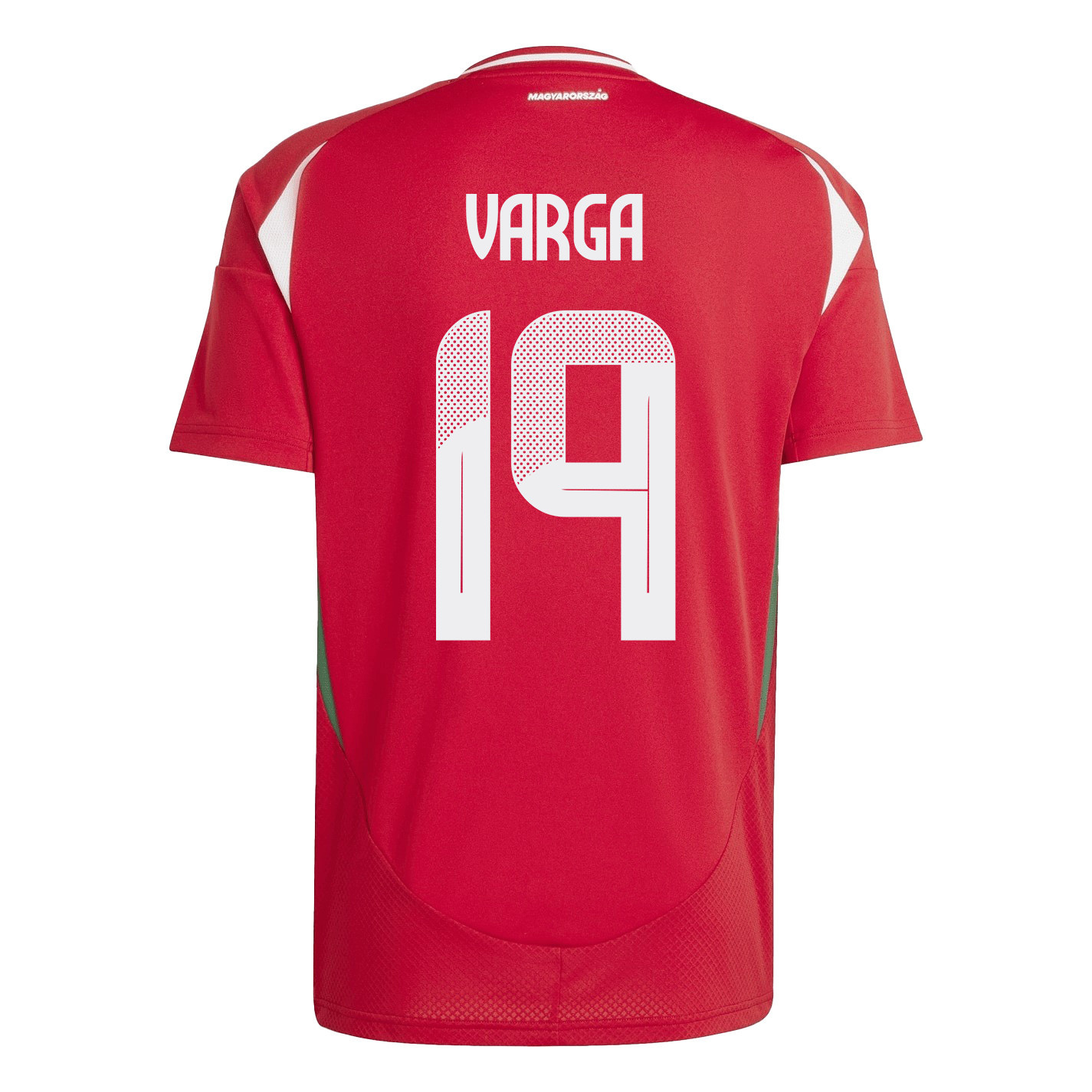 Barnabás Varga 19 Hungary National Team 2024/25 Home Men Jersey - Red