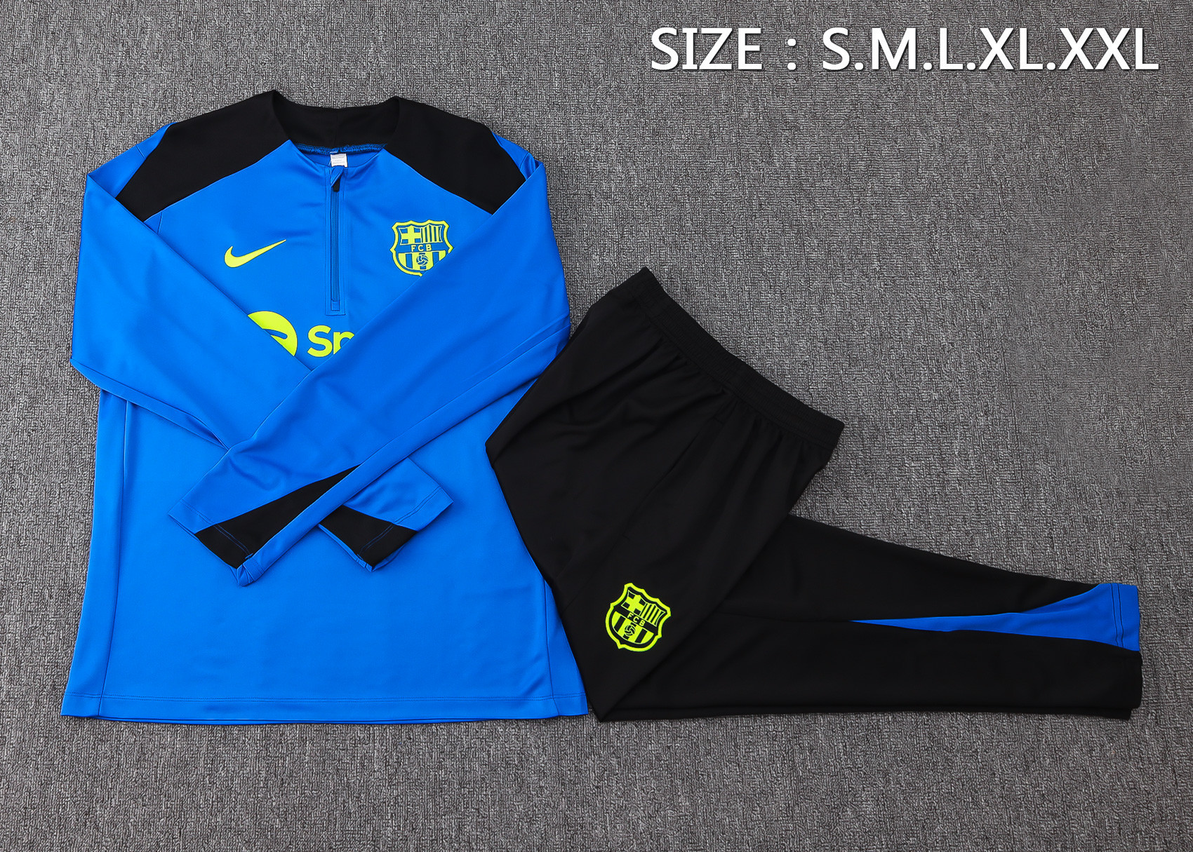 Barcelona National Team 24/25 Training Top Set - Royal/Black