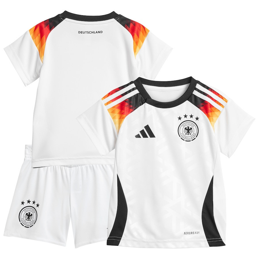 Germany National Team 2024 Home YOUTH Kit Jersey - White