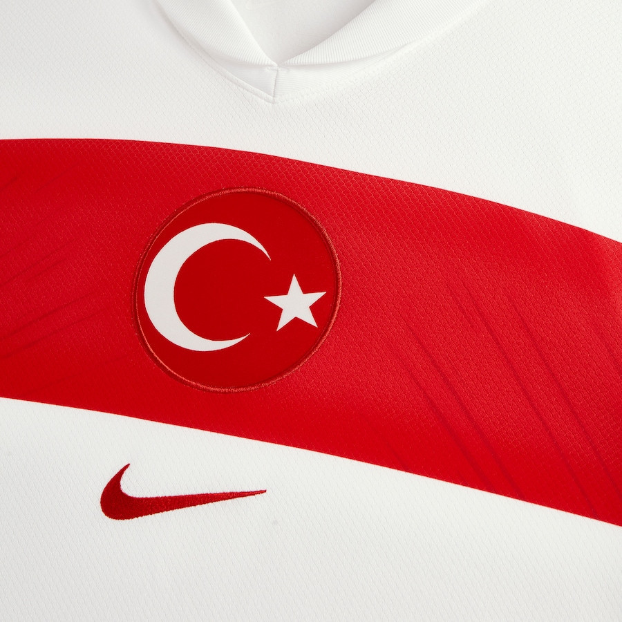 Turkey National Team 2024 Home Stadium Men Jersey - White