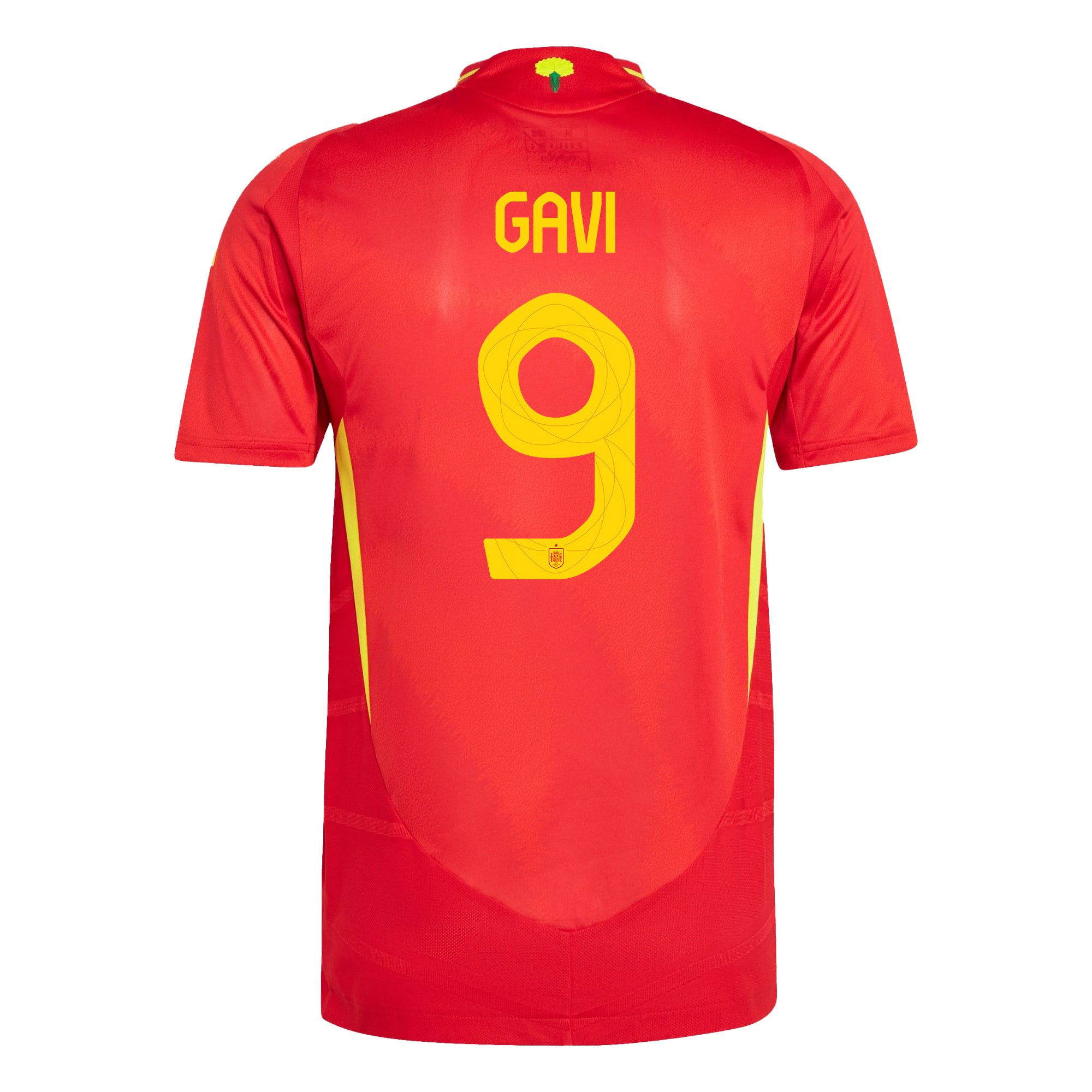 Gavi 9 Spain National Team 2024 Home Men Jersey - Red