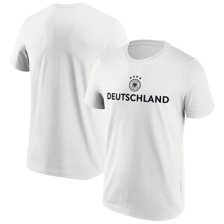 Germany National Team Wordmark Graphic T-Shirt - White