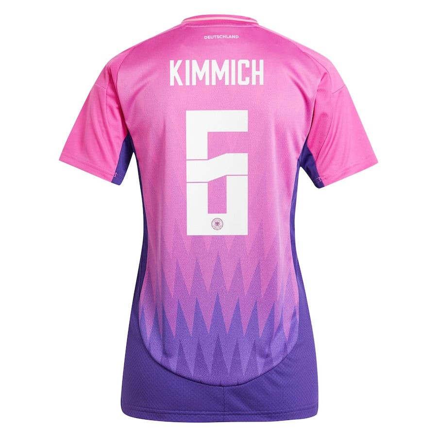 Joshua Kimmich 6 Germany National Team 2024 Away Women Jersey - Pink