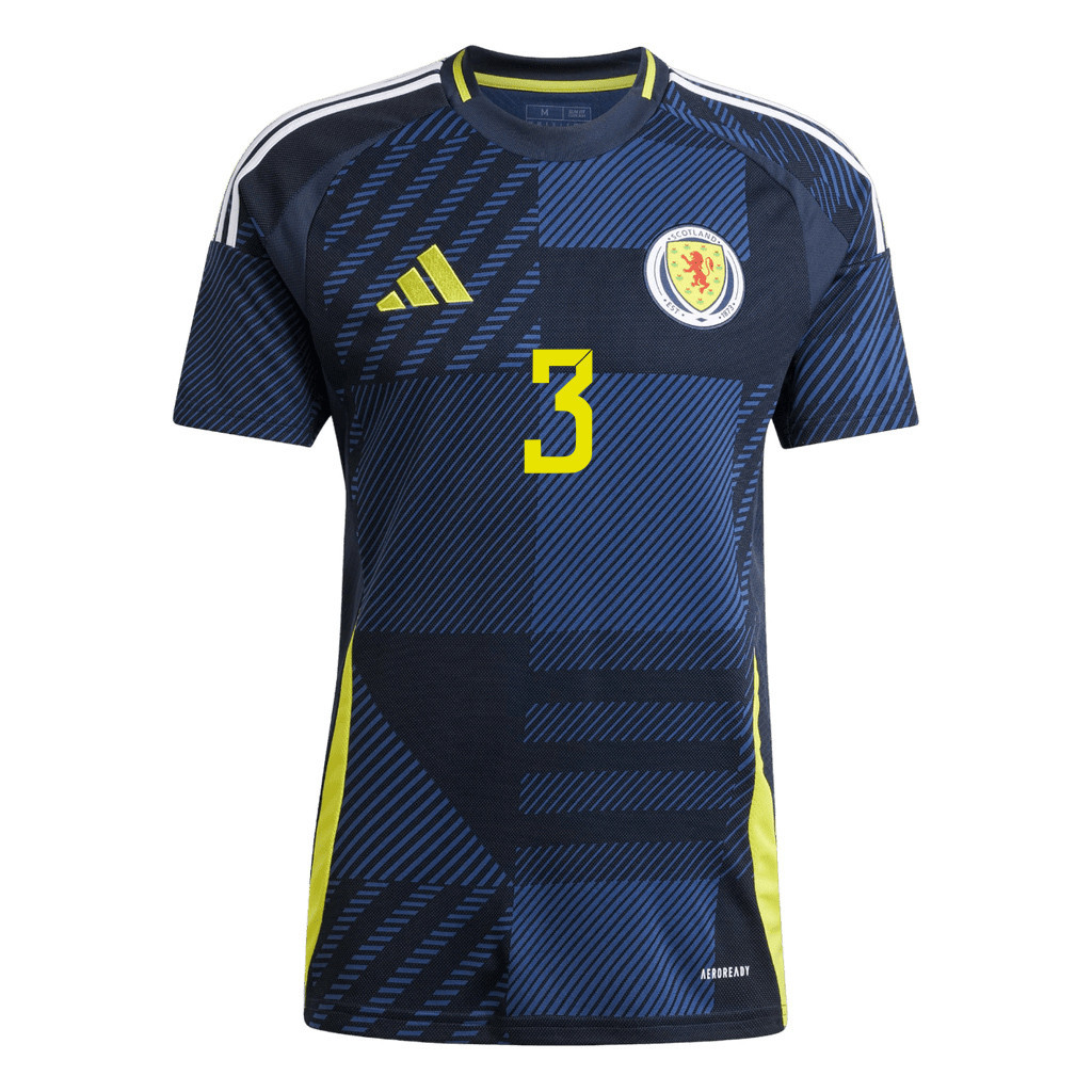 Andy Robertson 3 Scotland National Team 2024 Home Men Jersey - Navy