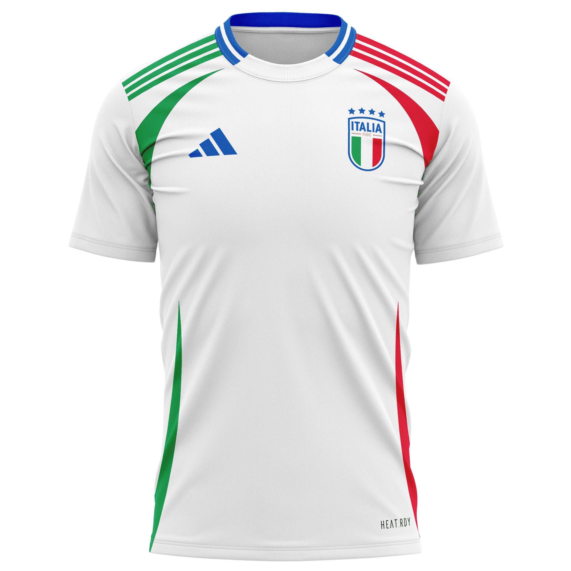 Italy National Team 2024 Away Kits AOP T-shirt - White