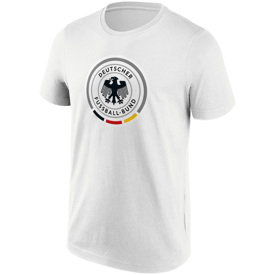 Germany National Team Primary Logo Graphic T-Shirt - White