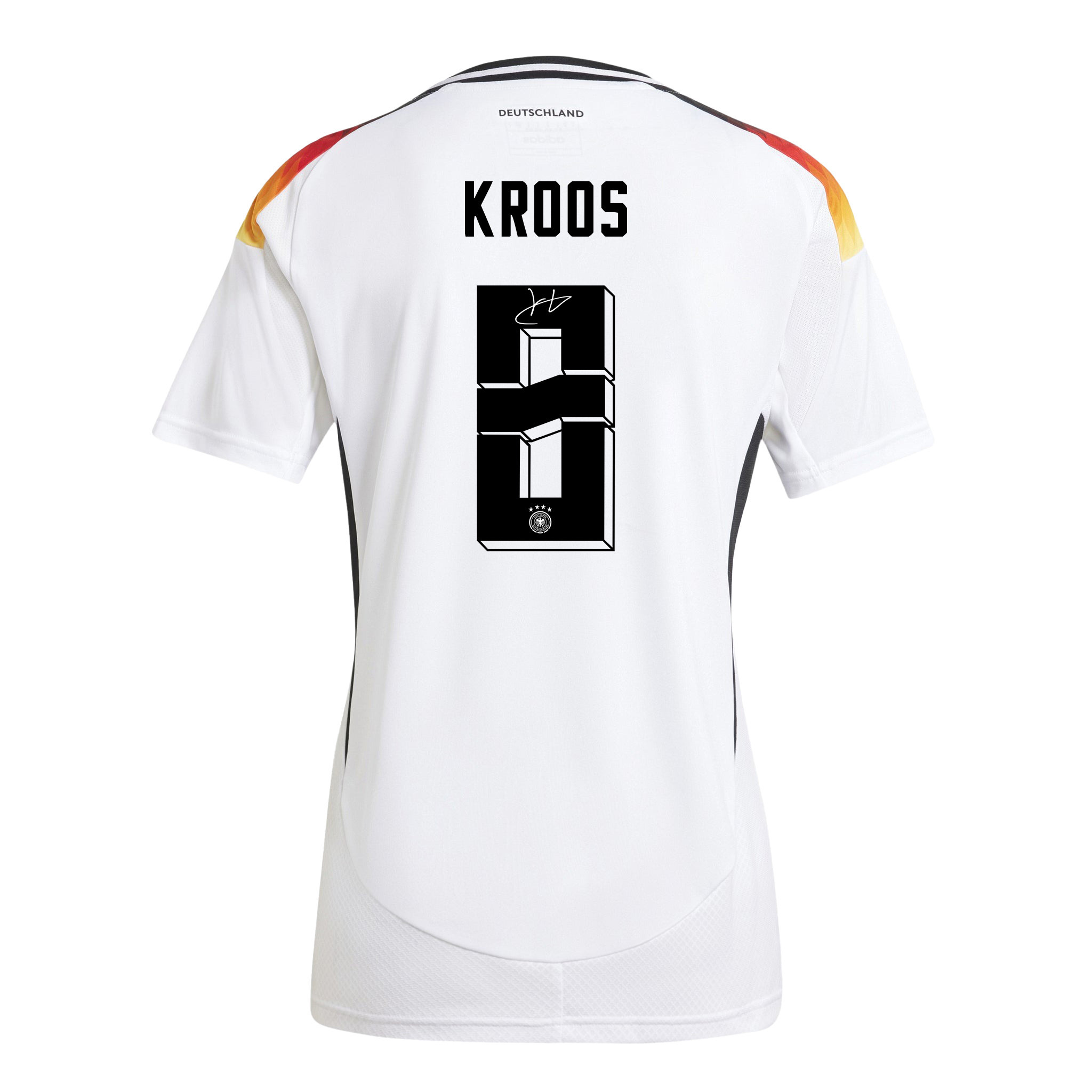 Toni Kroos 8 Signed Germany National Team 2024/25 Home Jersey Autographed - Women