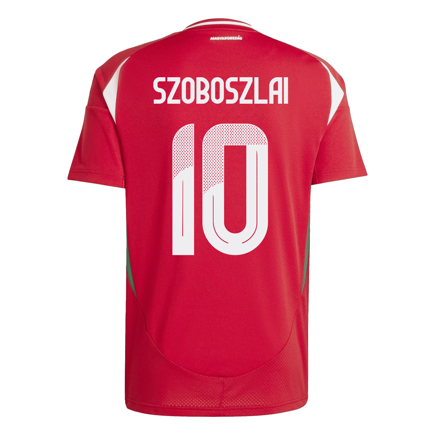 Dominik Szoboszlai 10 Hungary National Team 2024/25 Home Men Jersey - Red