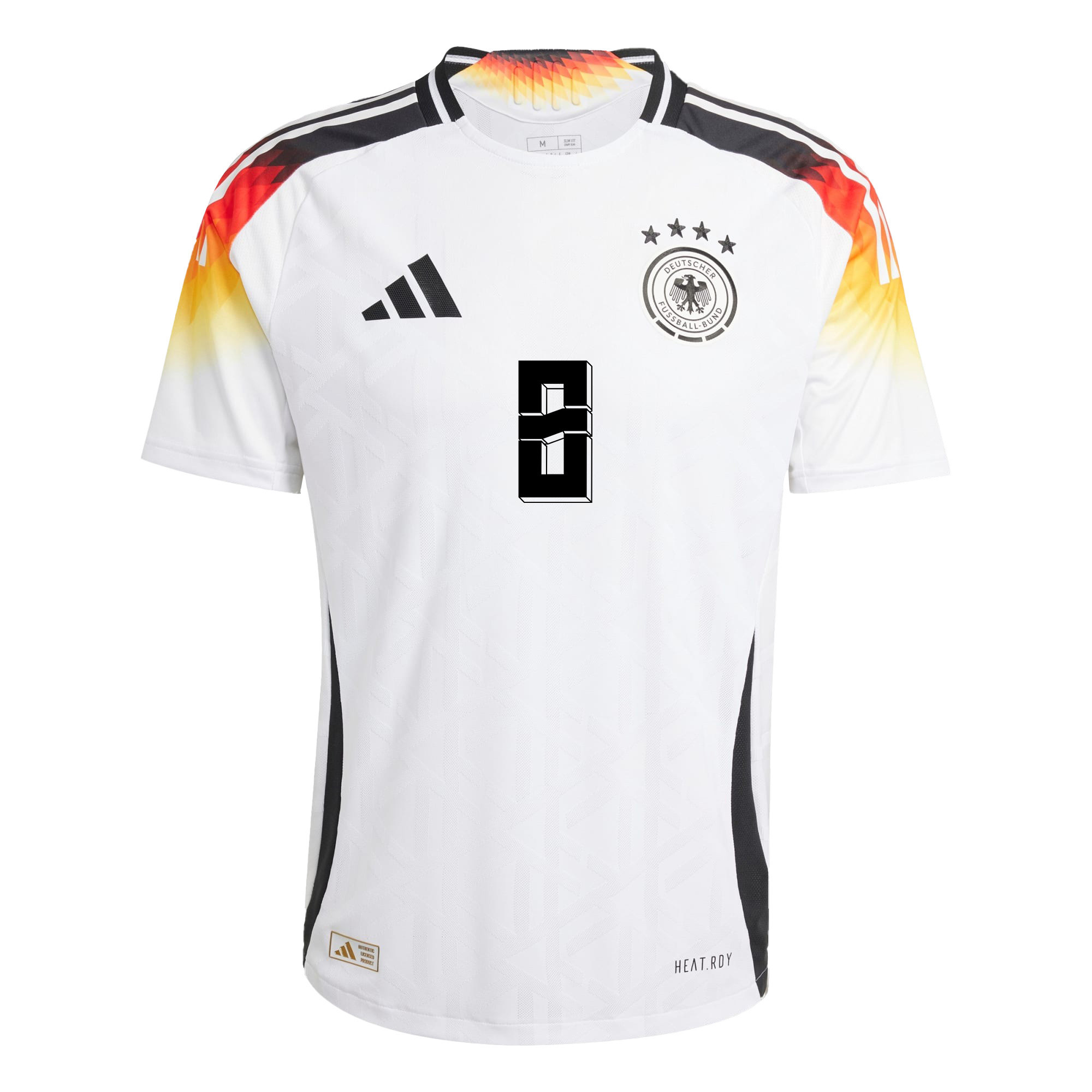 Toni Kroos 8 Signed Legacy Germany National Team 2024 Home Men Jersey - White