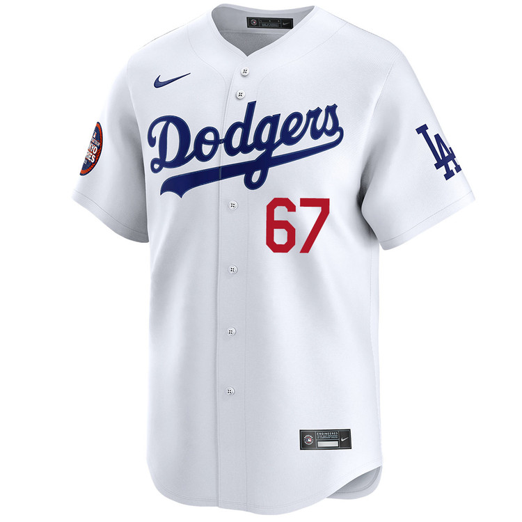 Hunter Feduccia Los Angeles Dodgers Home 2025 Tokyo Series Jersey hunter-feduccia-los-angeles-dodgers-home-2025-tokyo-series-jersey