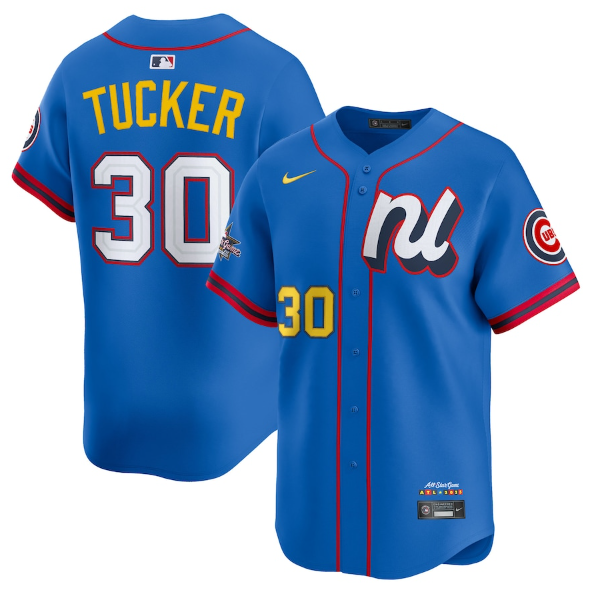 National League Kyle Tucker Blue 2025 All-Star Edition Limited Player Jersey