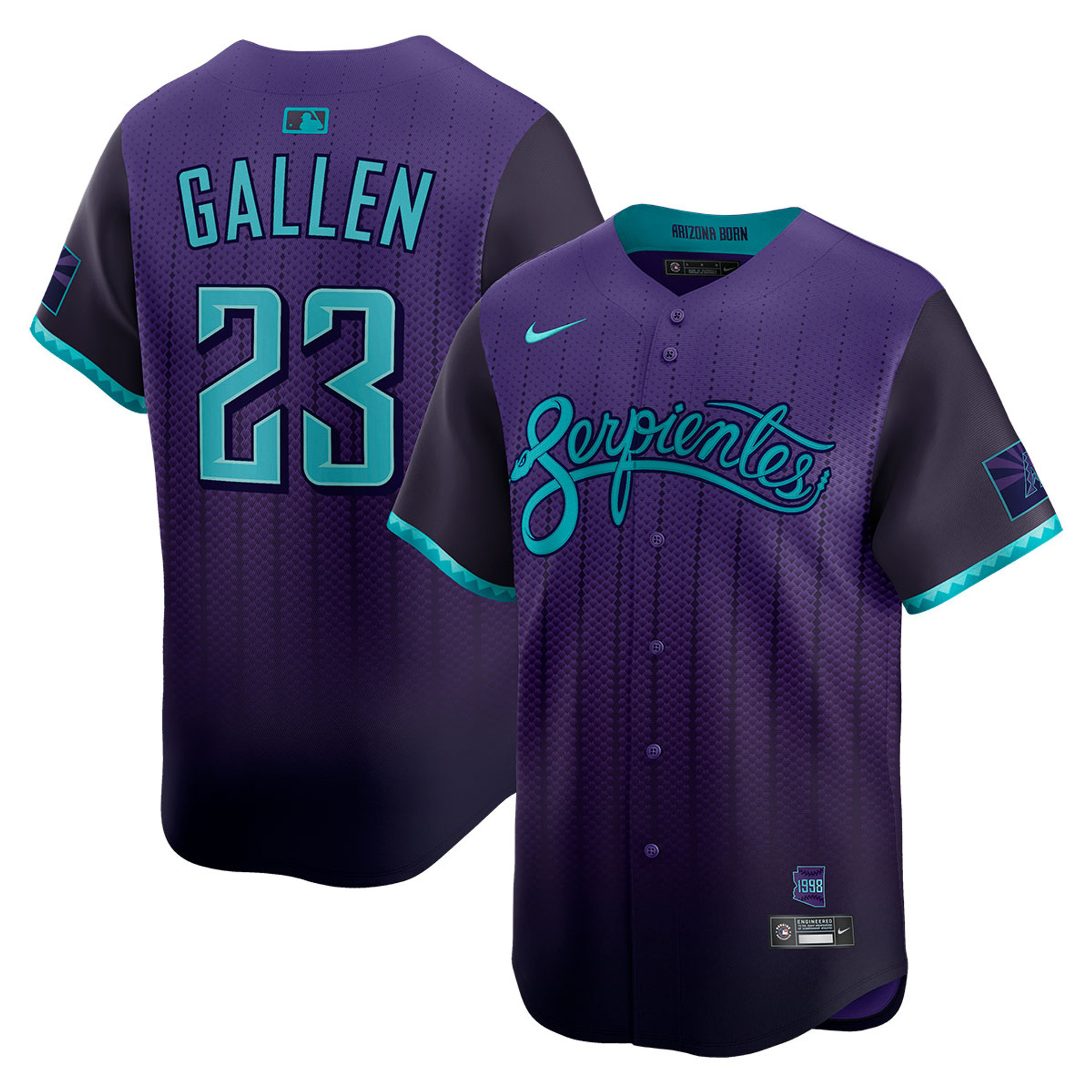 Zac Gallen Arizona Diamondbacks City Connect 2.0 Limited Jersey