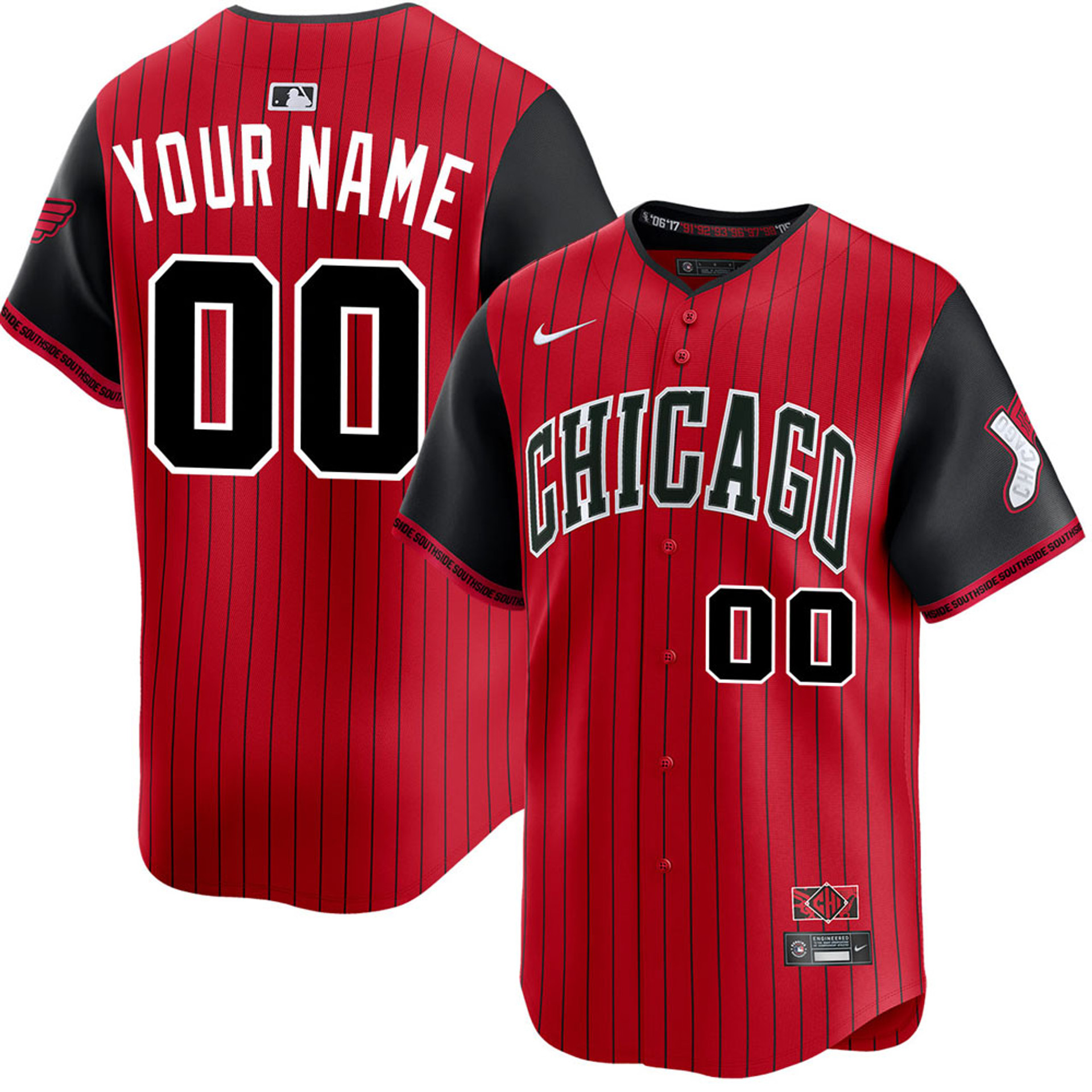Chicago White Sox Personalized 2025 City Connect Custom Limited Jersey