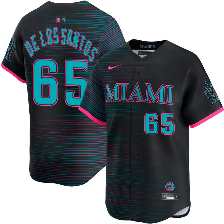 Deyvison De Los Santos Miami Marlins City Connect 2.0 Limited Jersey