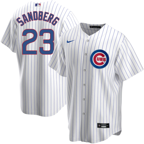 Ryne Sandberg Chicago Cubs White Home Jersey