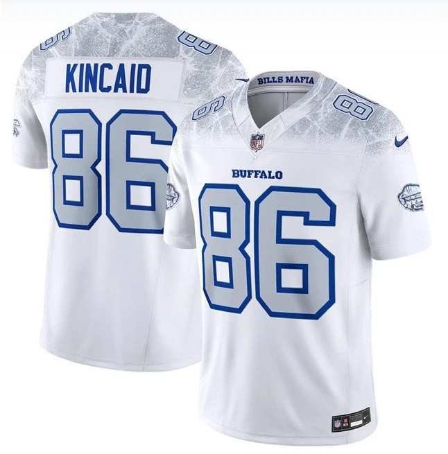 Bills Dalton Kincaid White 2025 F.U.S.E. “Rivalries” Vapor Limited Jersey
